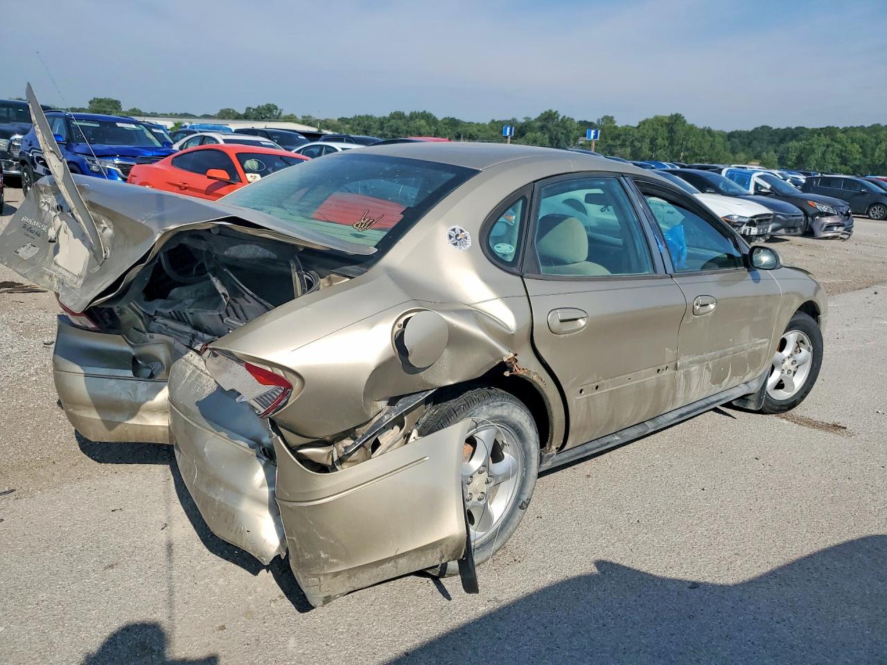 2001 Ford Taurus Se Желто-коричневый vin: 1FAFP53U21G113528