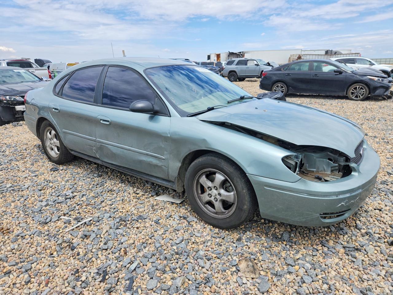 2005 Ford Taurus Se Turquoise vin: 1FAFP53U25A194202