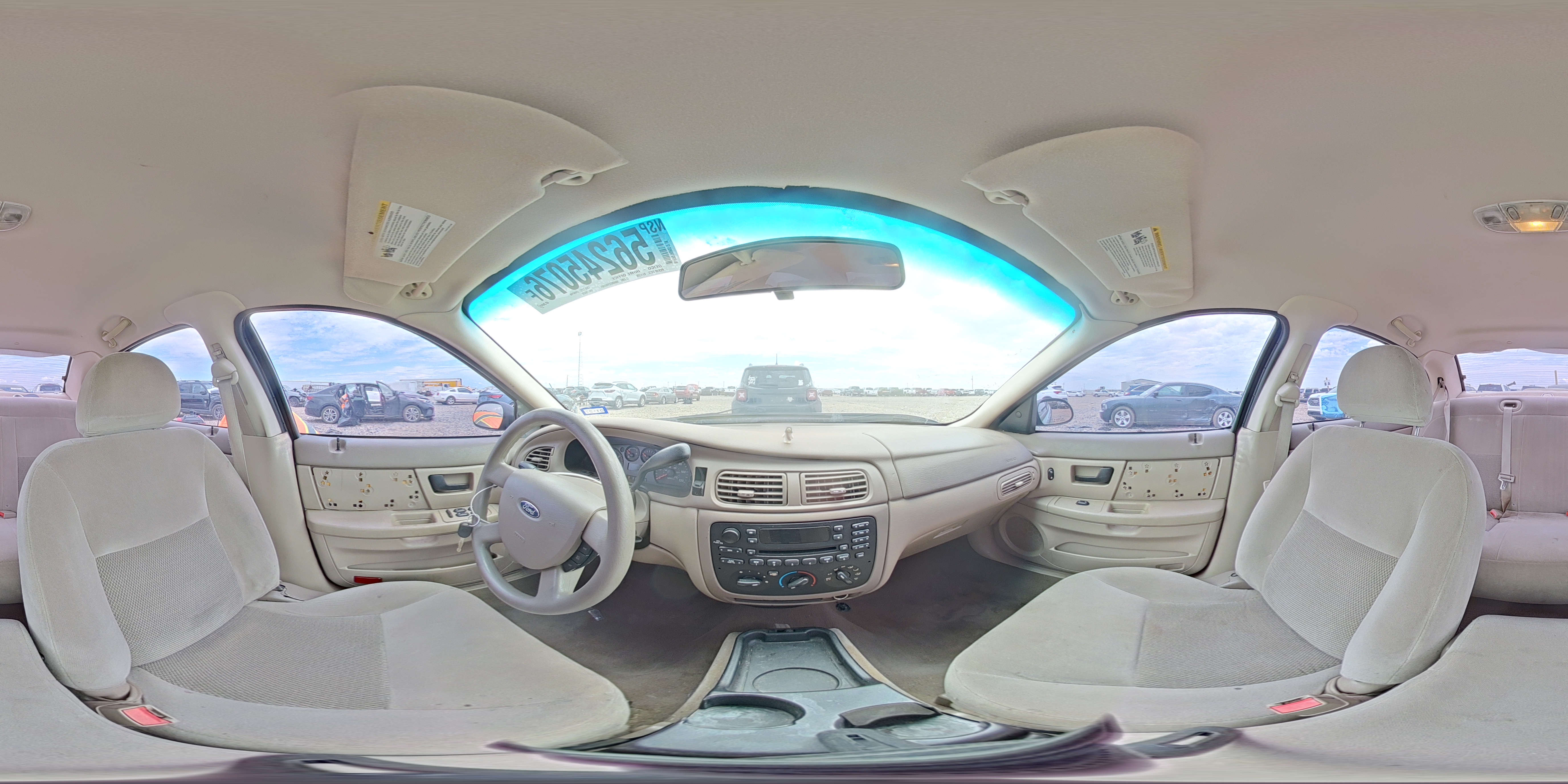 2005 Ford Taurus Se Turquoise vin: 1FAFP53U25A194202