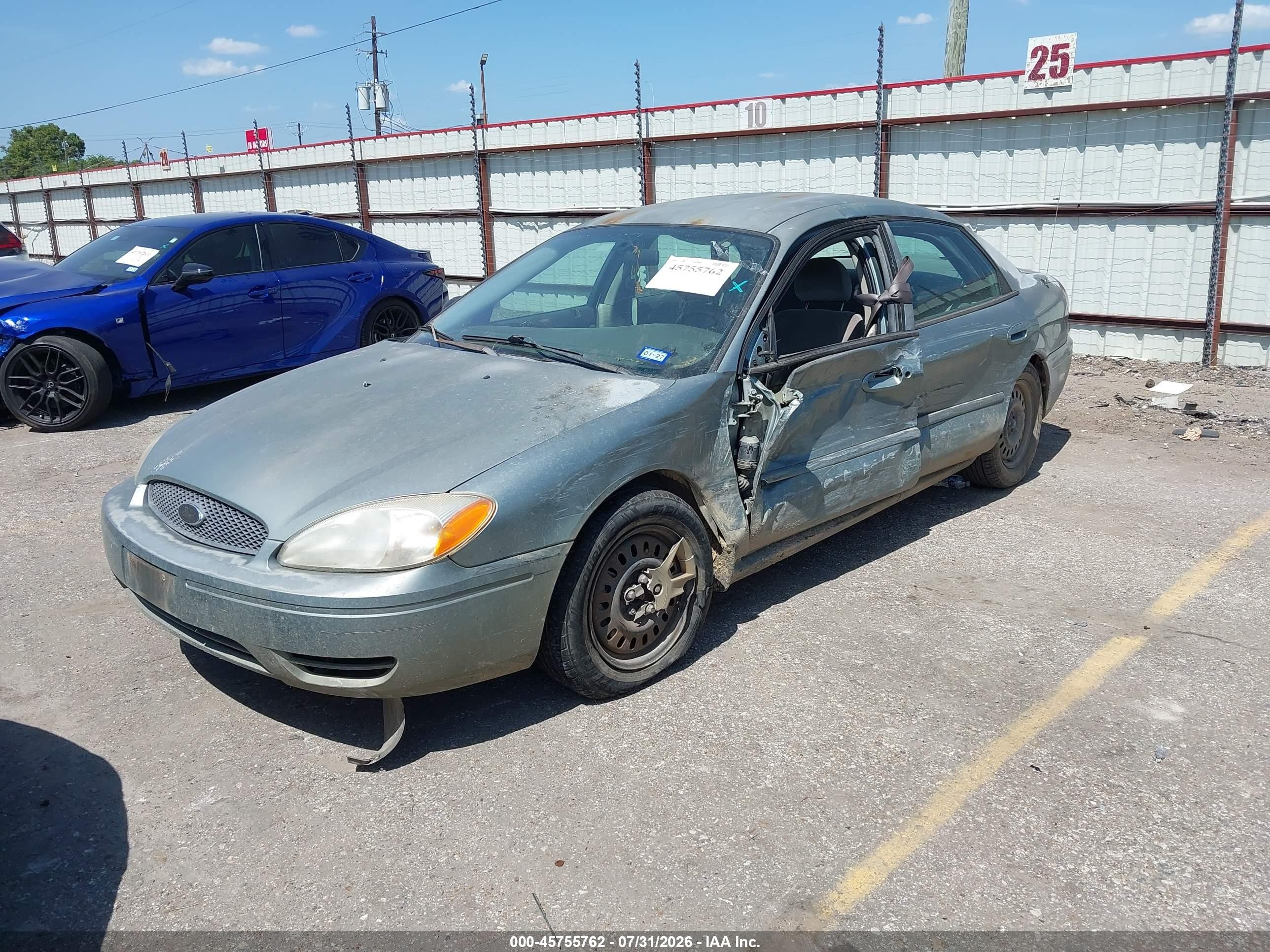 2005 Ford Taurus Se Зеленый vin: 1FAFP53U25A281601