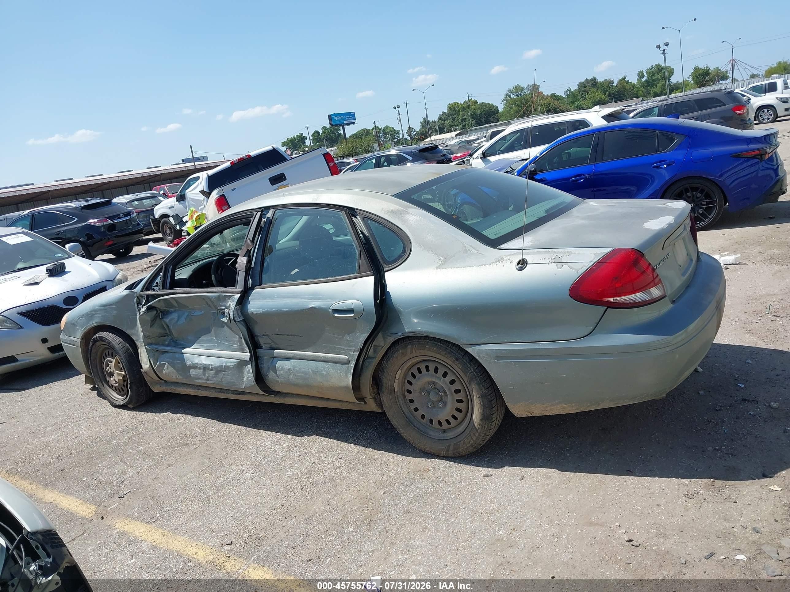 2005 Ford Taurus Se Зеленый vin: 1FAFP53U25A281601