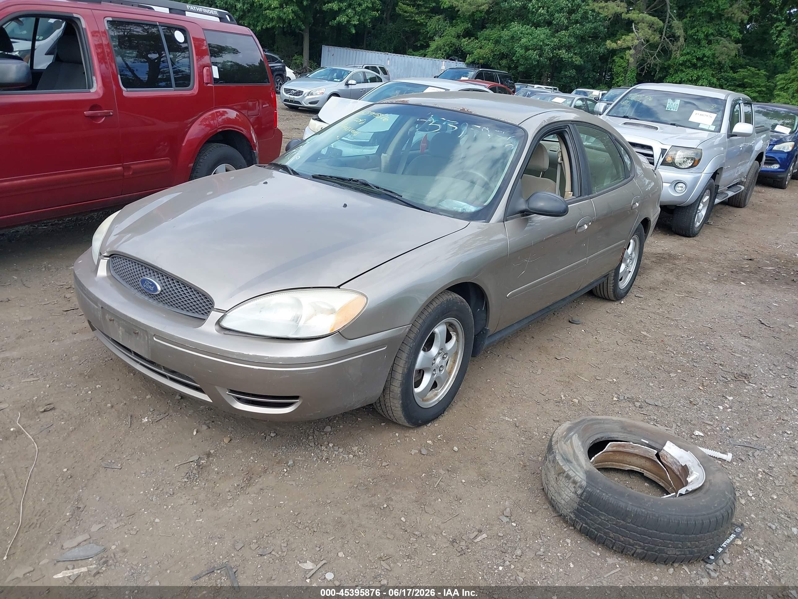 2006 Ford Taurus Se Gold vin: 1FAFP53U26A176283