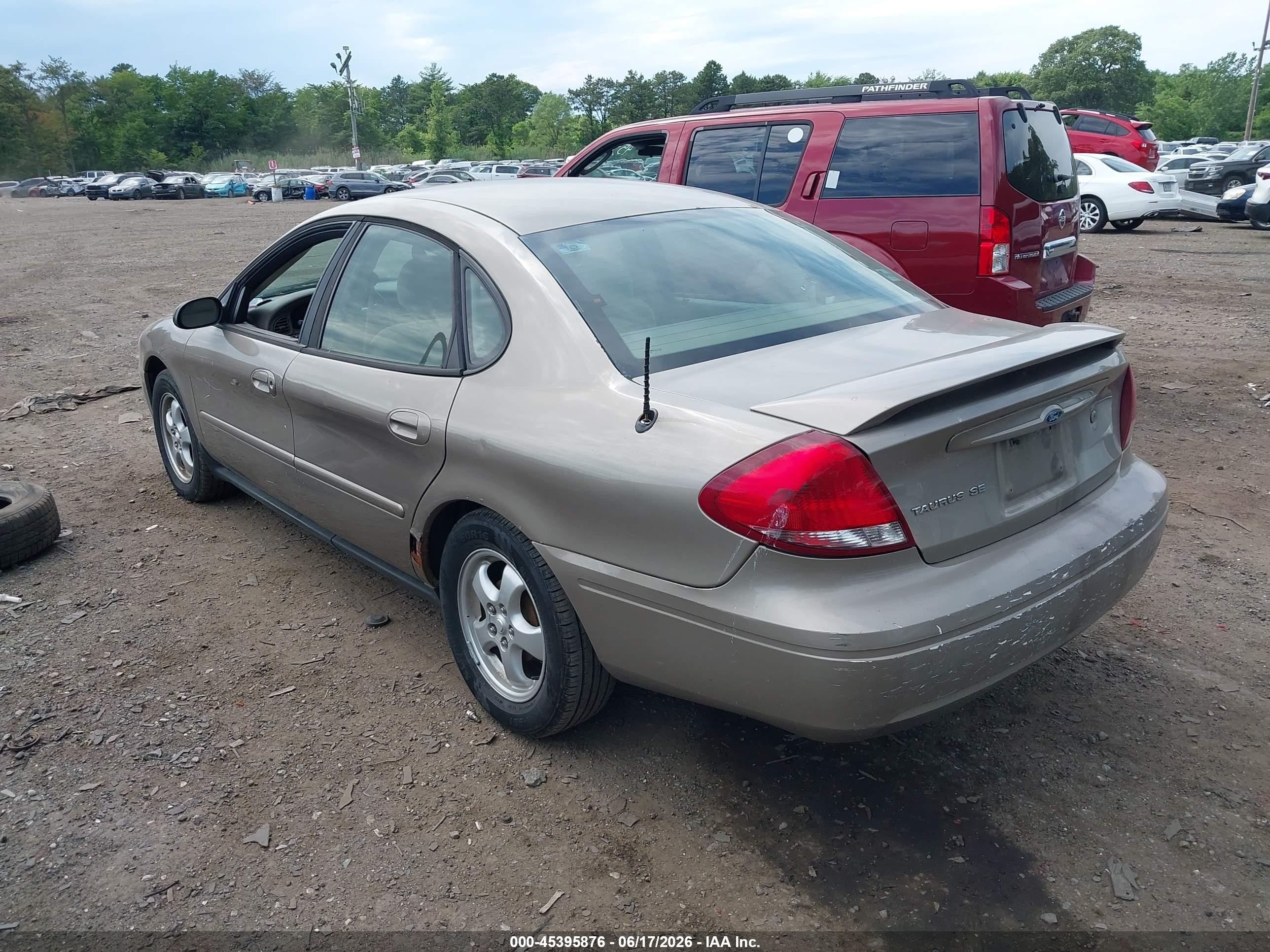 2006 Ford Taurus Se Gold vin: 1FAFP53U26A176283