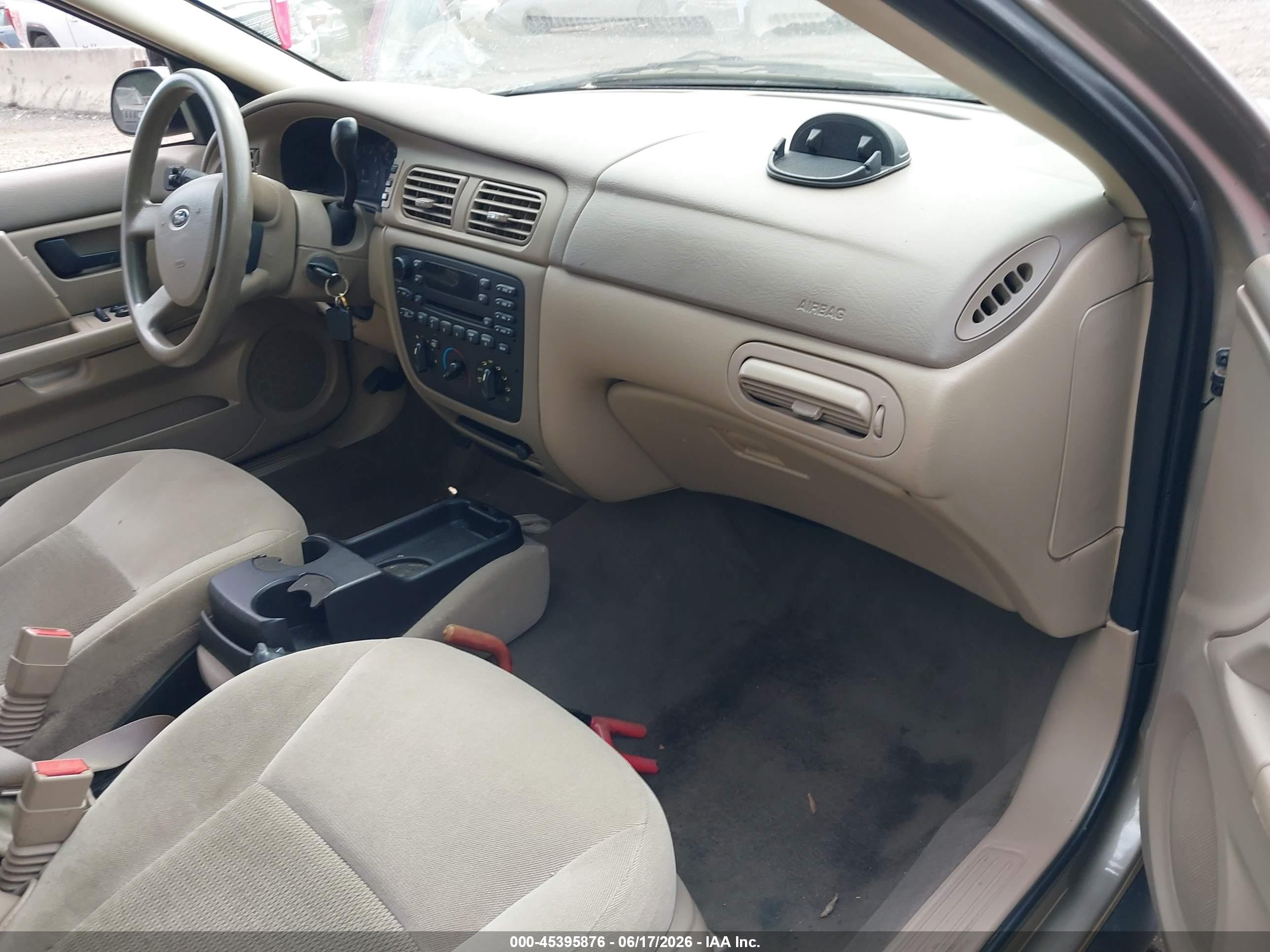 2006 Ford Taurus Se Gold vin: 1FAFP53U26A176283