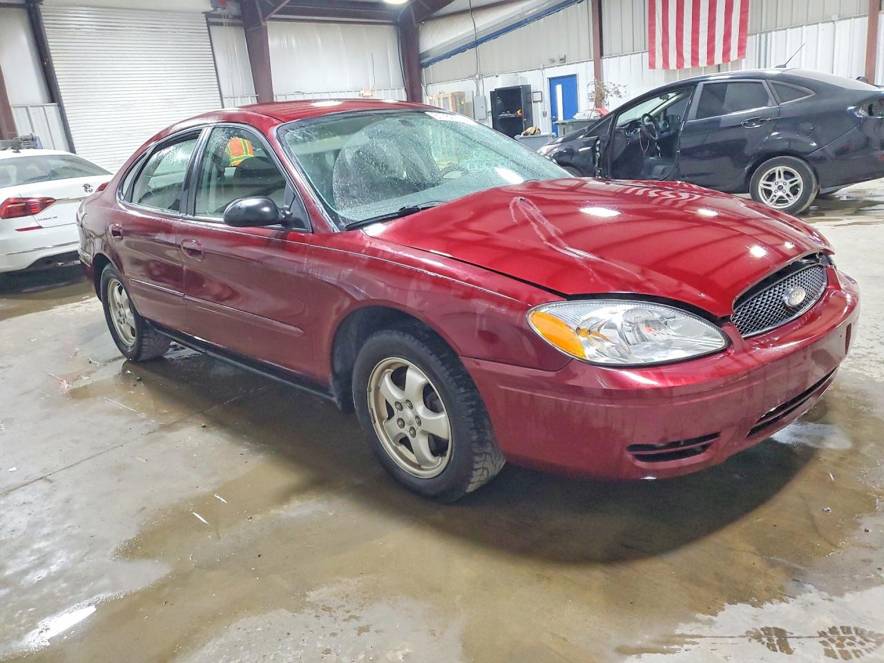 2006 Ford Taurus Se Red vin: 1FAFP53U26A235106