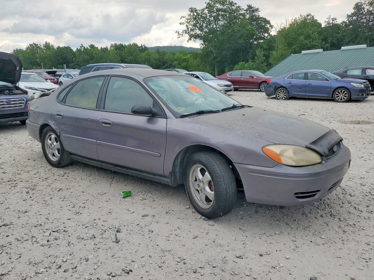 2007 Ford Taurus Se Gray vin: 1FAFP53U27A154558