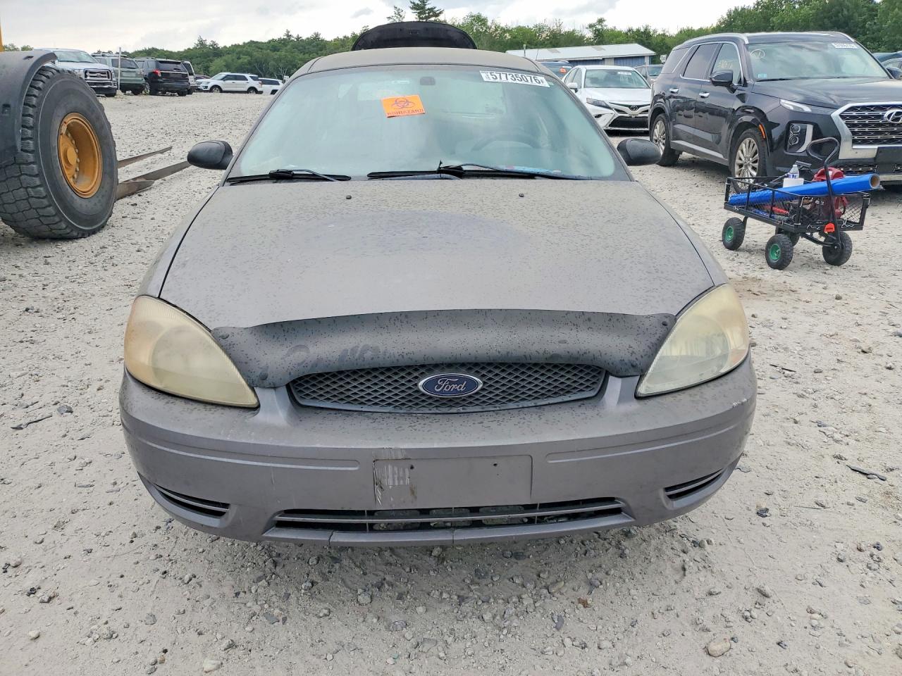2007 Ford Taurus Se Gray vin: 1FAFP53U27A154558