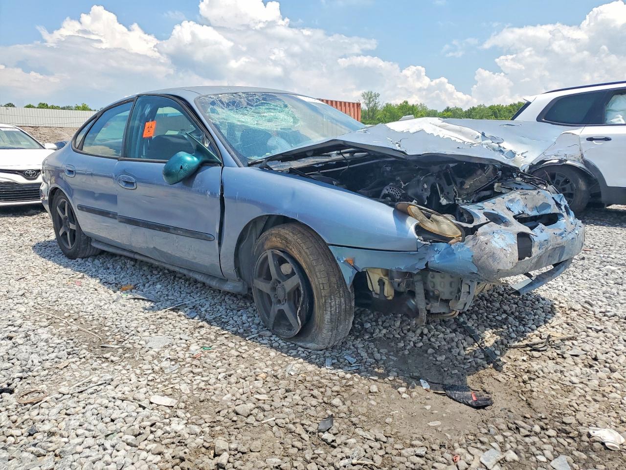 1999 Ford Taurus Se Blue vin: 1FAFP53U2XA116053