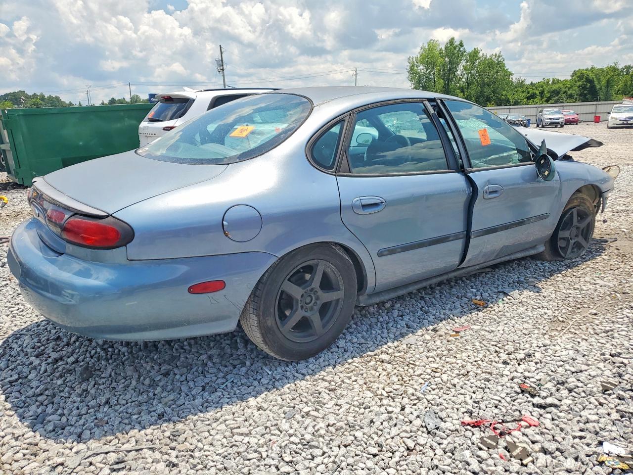1999 Ford Taurus Se Blue vin: 1FAFP53U2XA116053