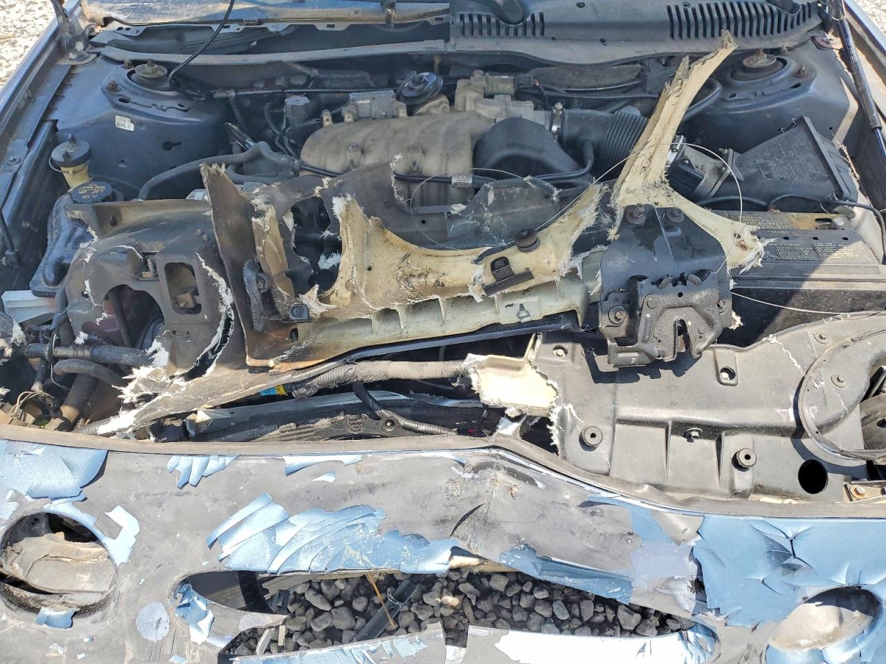 1999 Ford Taurus Se Blue vin: 1FAFP53U2XA116053