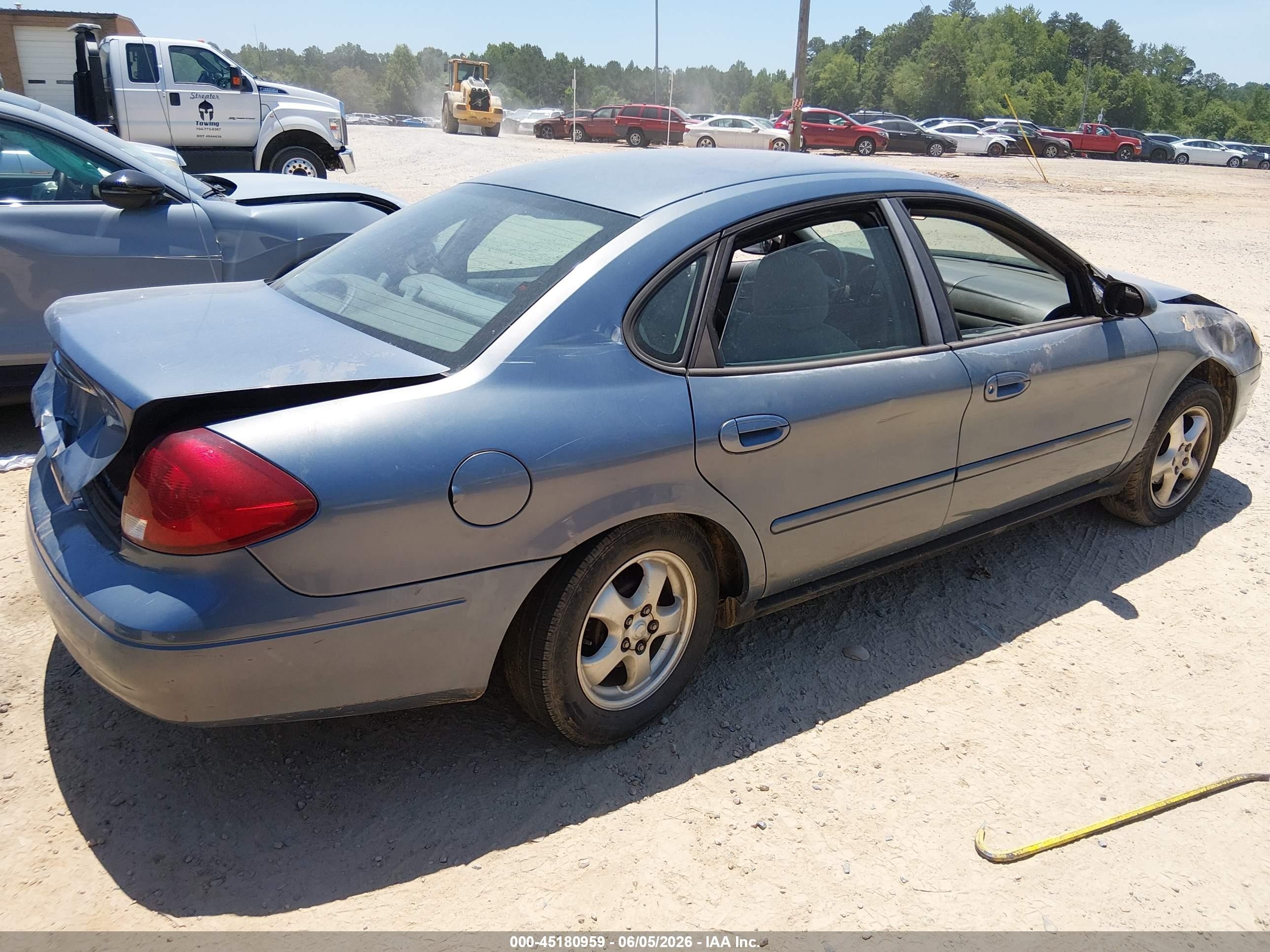 2000 Ford Taurus Se Blue vin: 1FAFP53U2YA136451