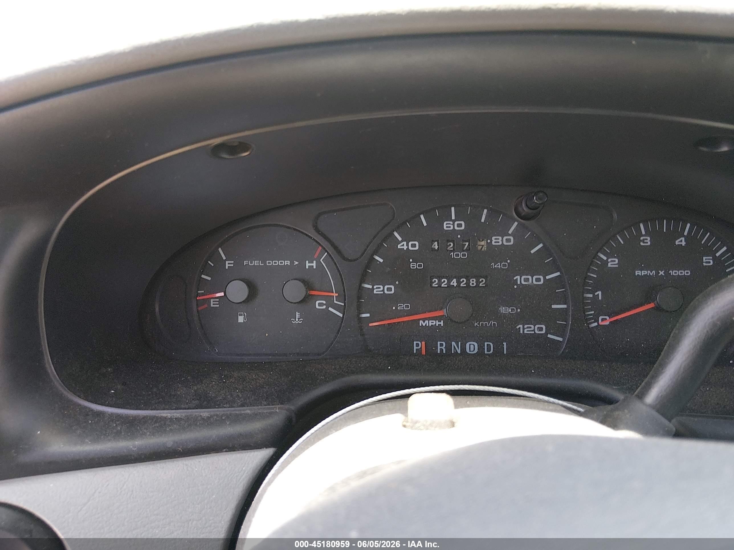 2000 Ford Taurus Se Blue vin: 1FAFP53U2YA136451