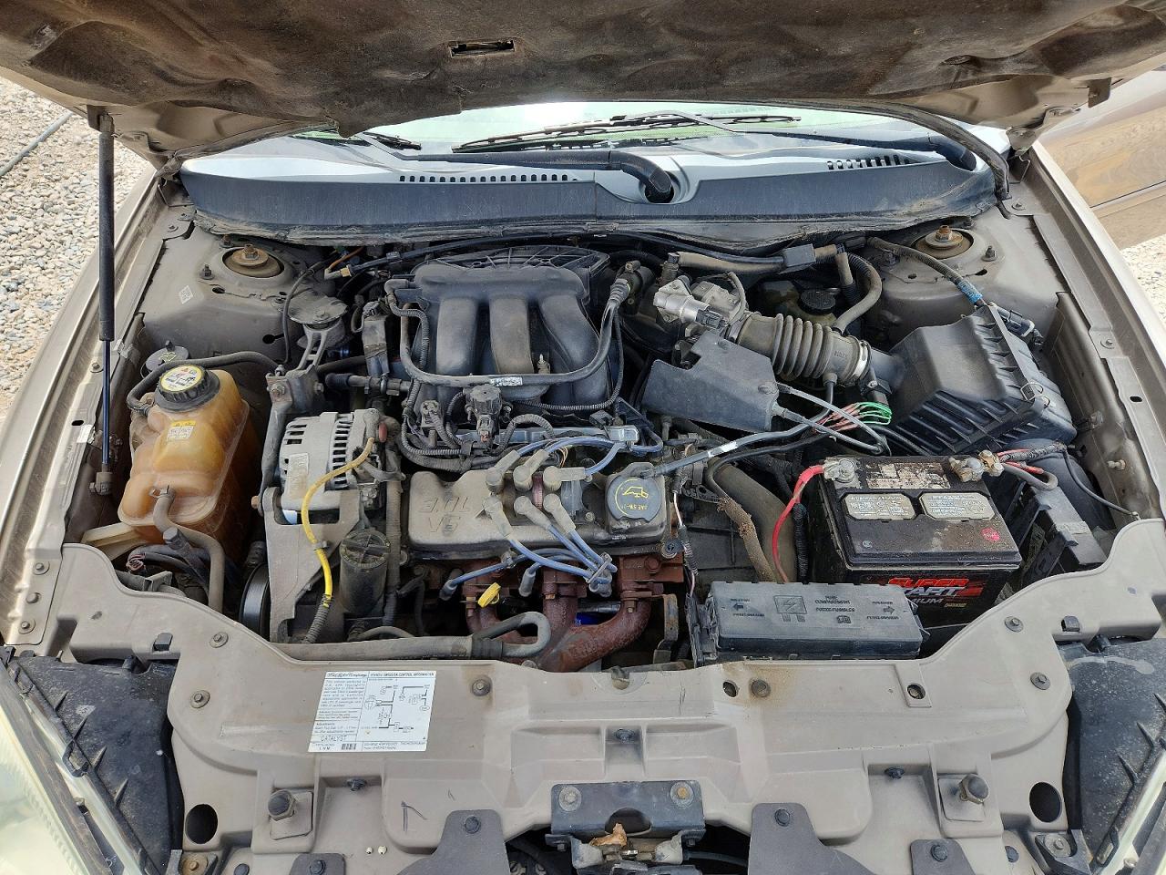 2004 Ford Taurus Se Tan vin: 1FAFP53U34G135736