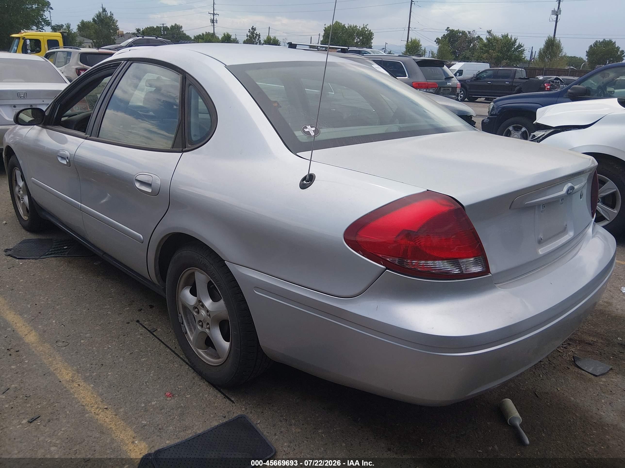 2005 Ford Taurus Se Silver vin: 1FAFP53U35A157630