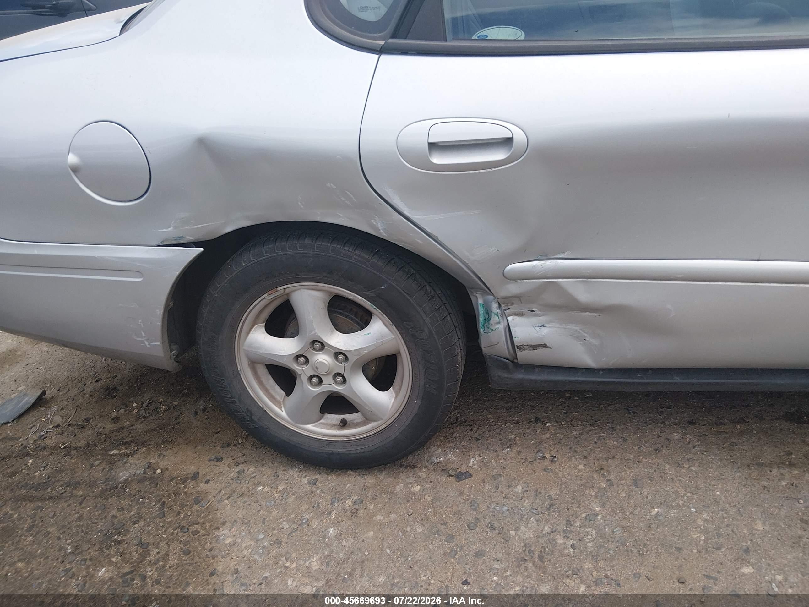 2005 Ford Taurus Se Silver vin: 1FAFP53U35A157630