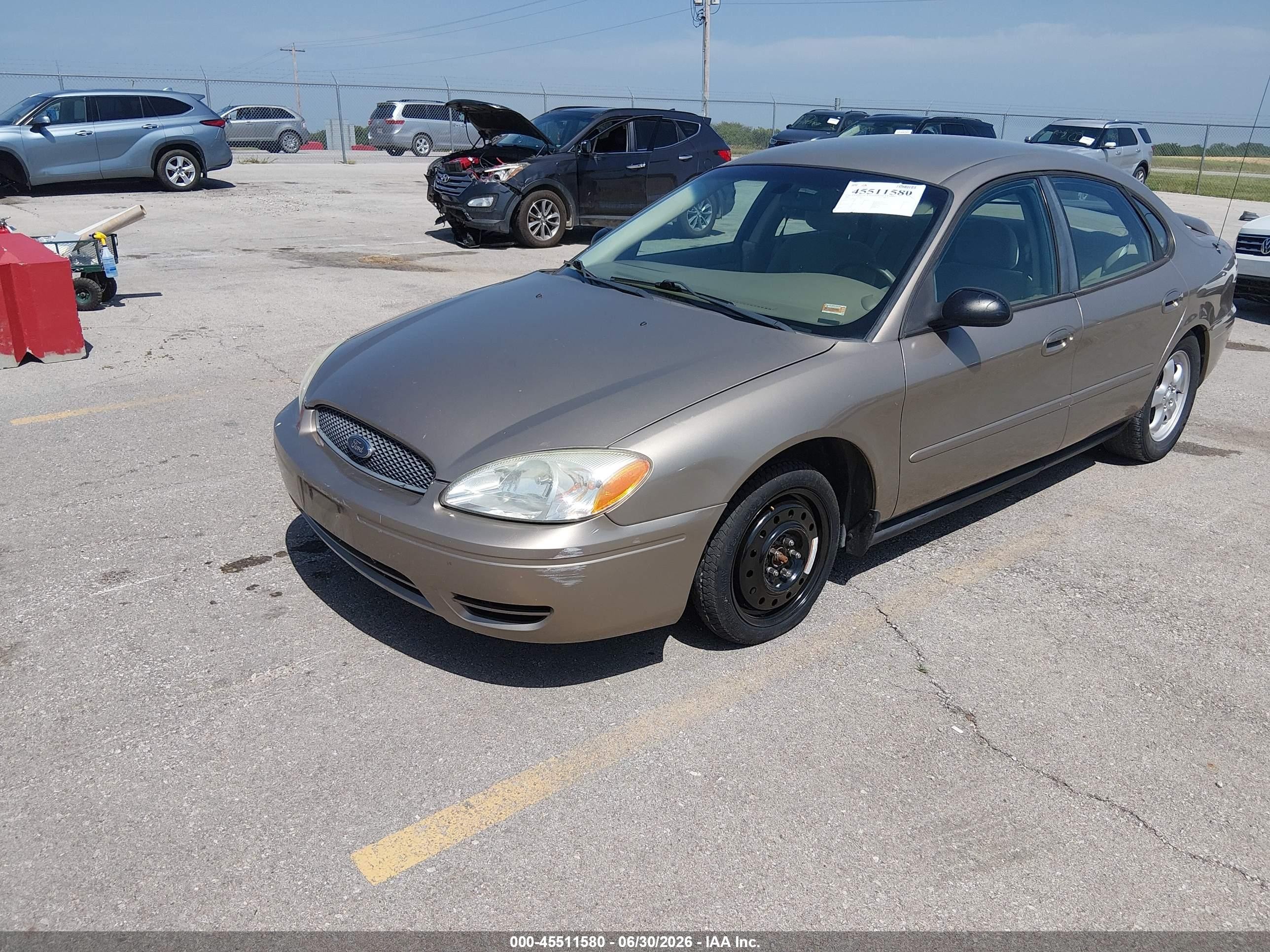 2005 Ford Taurus Se Tan vin: 1FAFP53U35A293353