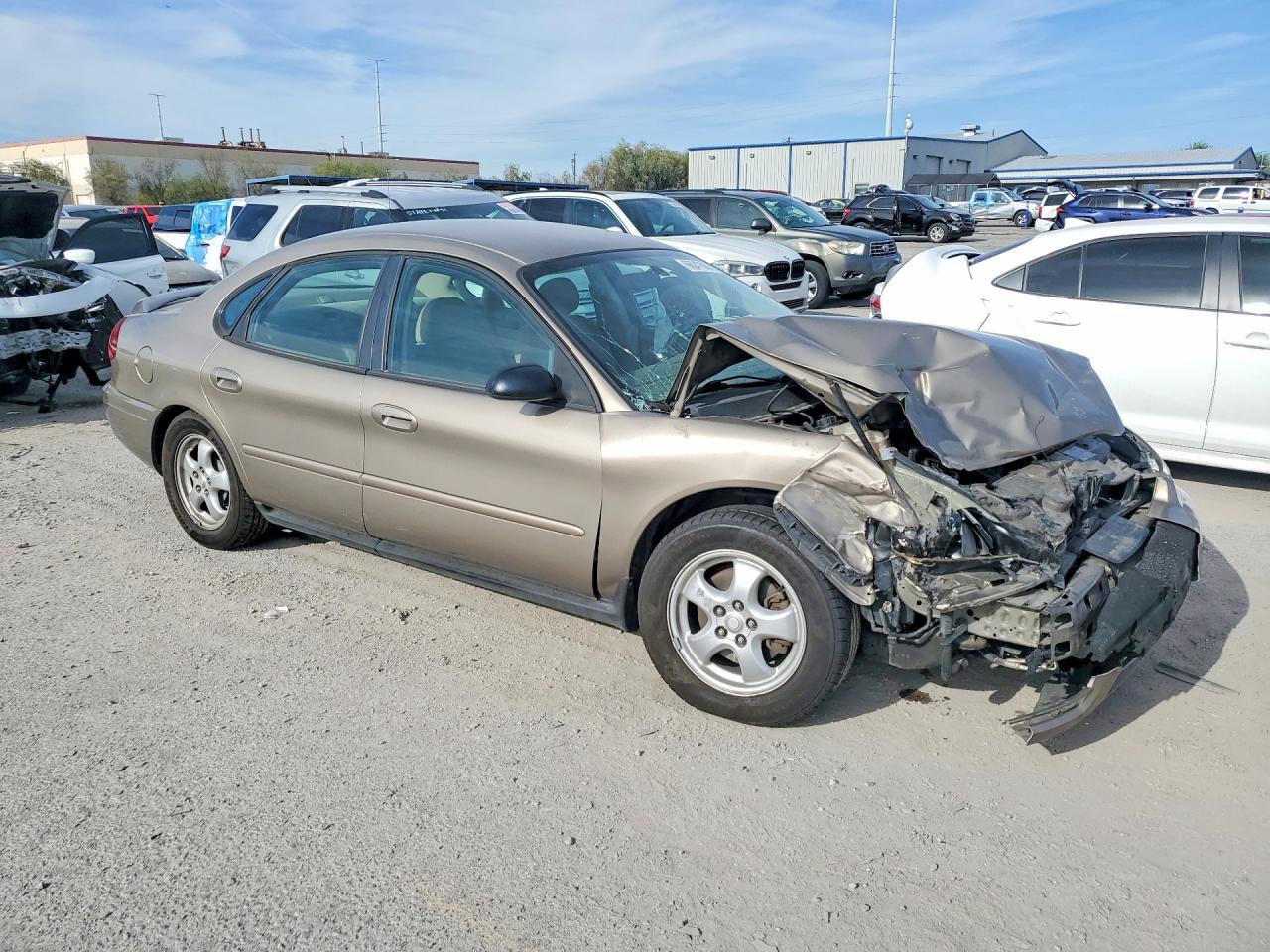 2006 Ford Taurus Se Tan vin: 1FAFP53U36A190452