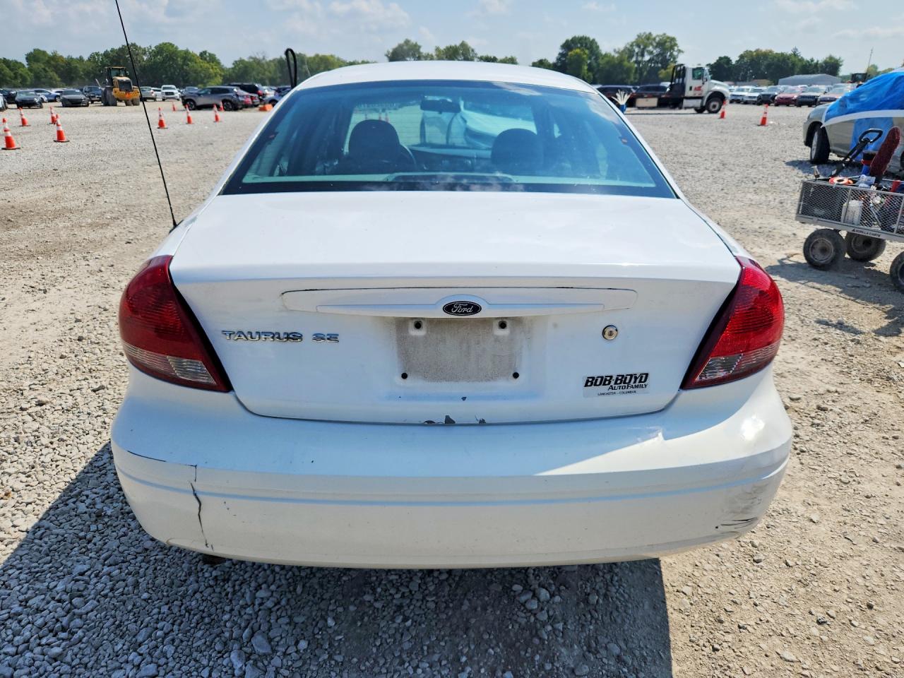 2007 Ford Taurus Se White vin: 1FAFP53U37A130429