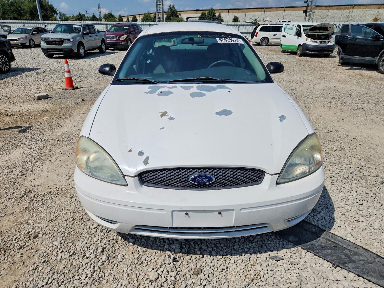 2007 Ford Taurus Se White vin: 1FAFP53U37A130429