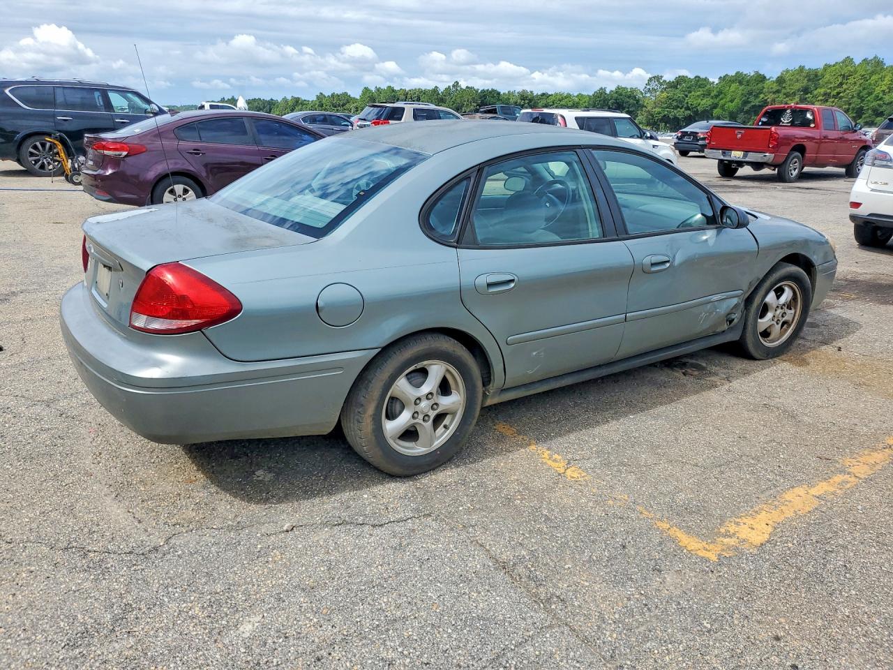 2007 Ford Taurus Se Бирюзовый vin: 1FAFP53U37A196205