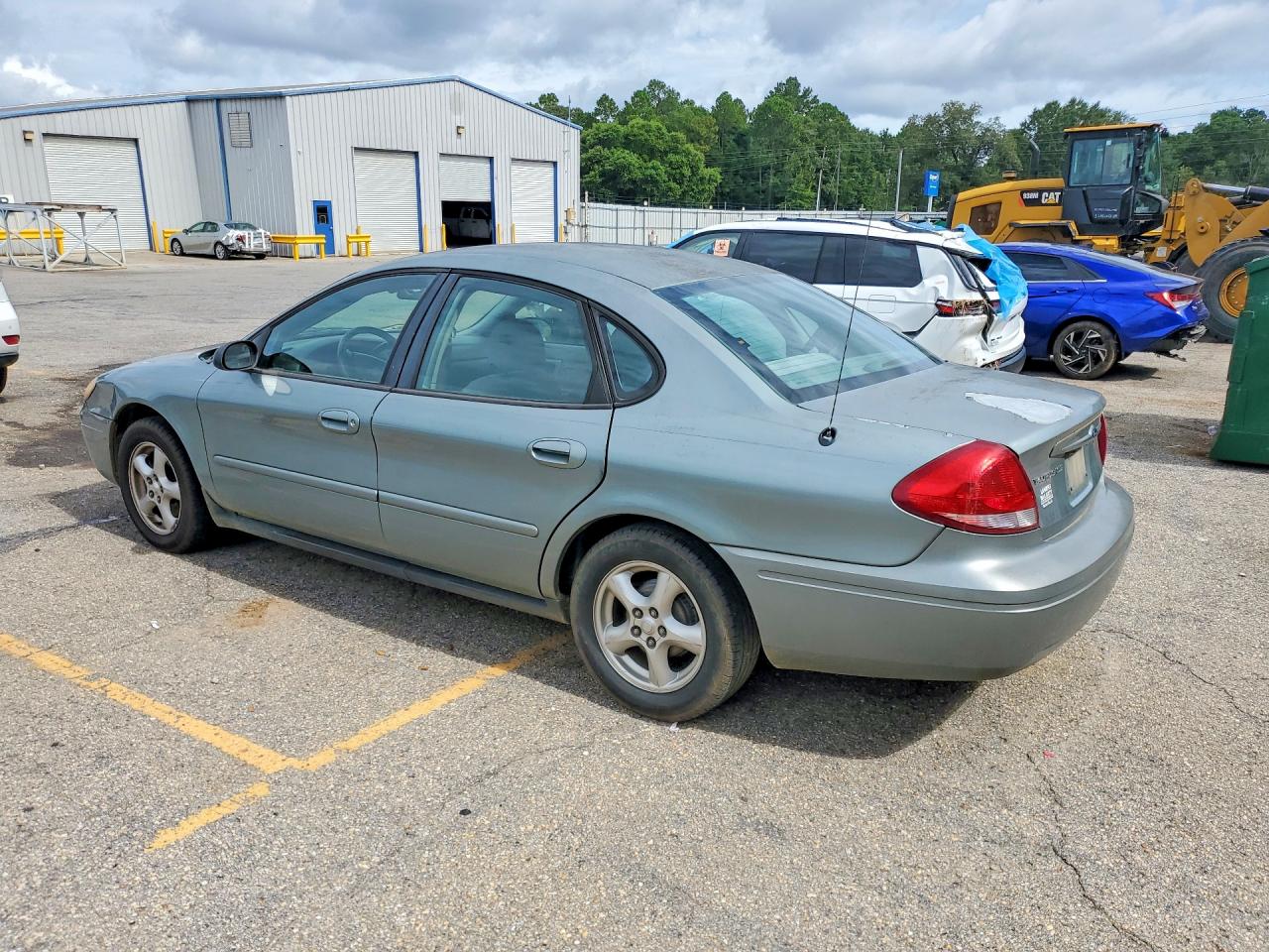 2007 Ford Taurus Se Бирюзовый vin: 1FAFP53U37A196205