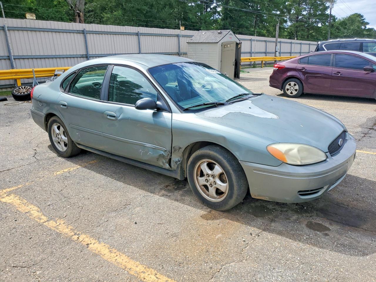 2007 Ford Taurus Se Бирюзовый vin: 1FAFP53U37A196205