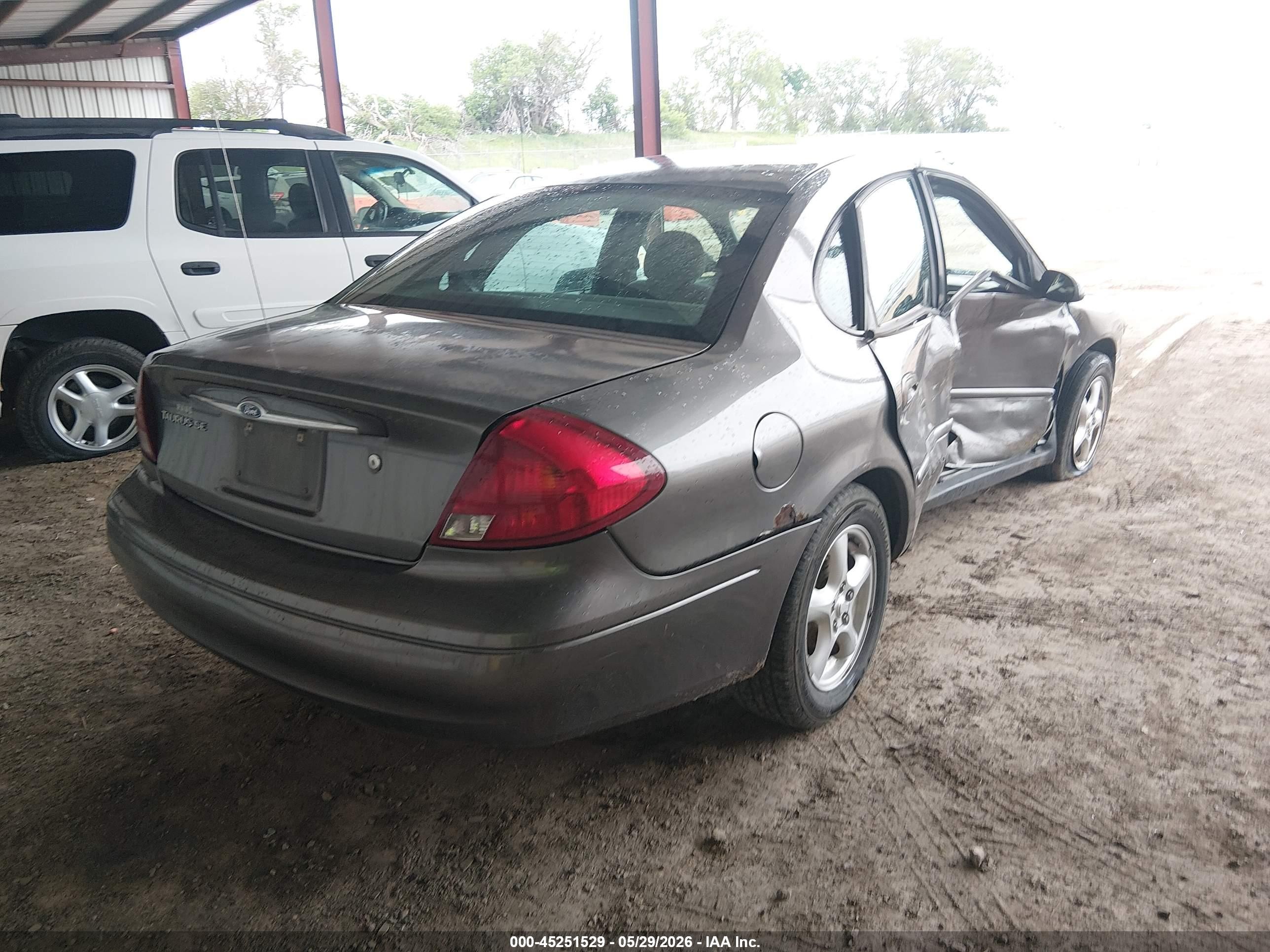2002 Ford Taurus Se Серый vin: 1FAFP53U42G250763