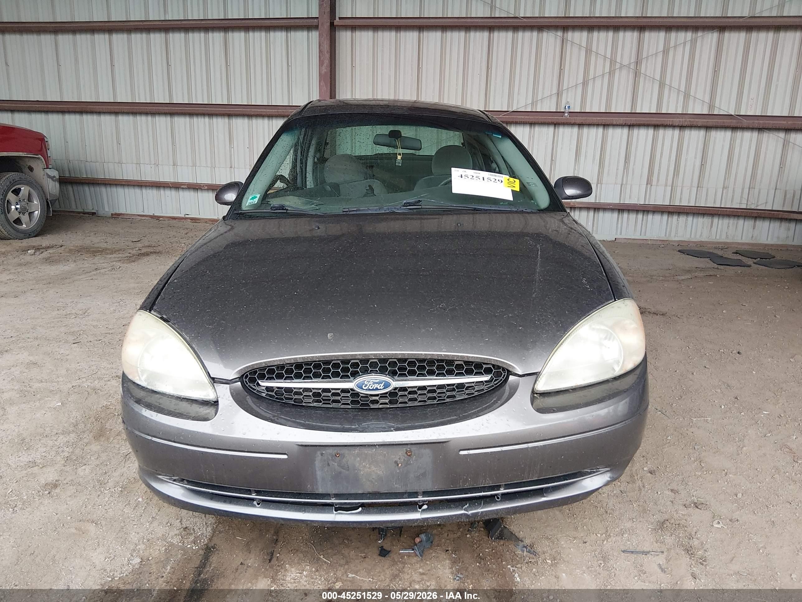 2002 Ford Taurus Se Серый vin: 1FAFP53U42G250763