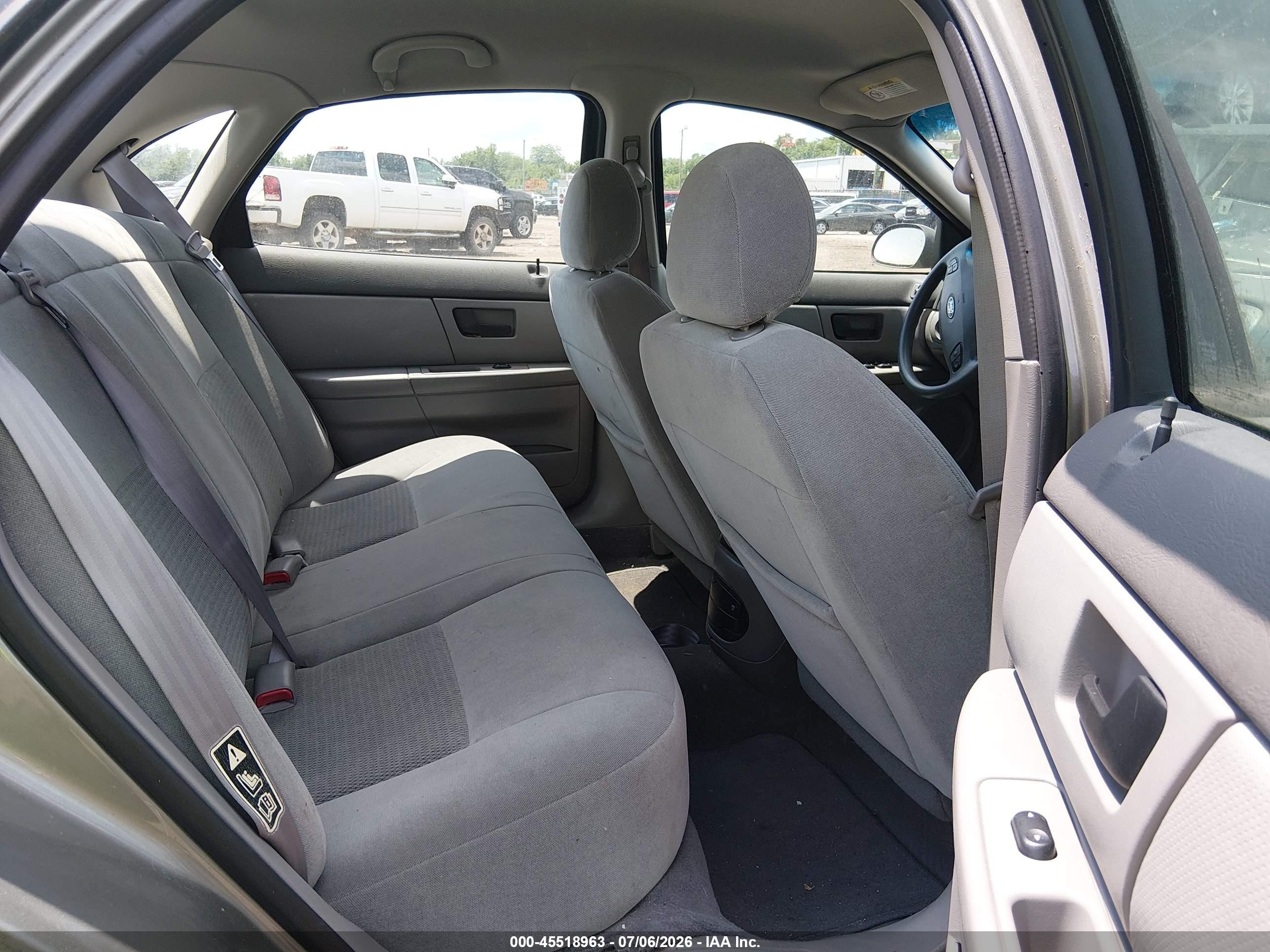 2003 Ford Taurus Se Gray vin: 1FAFP53U43G237058