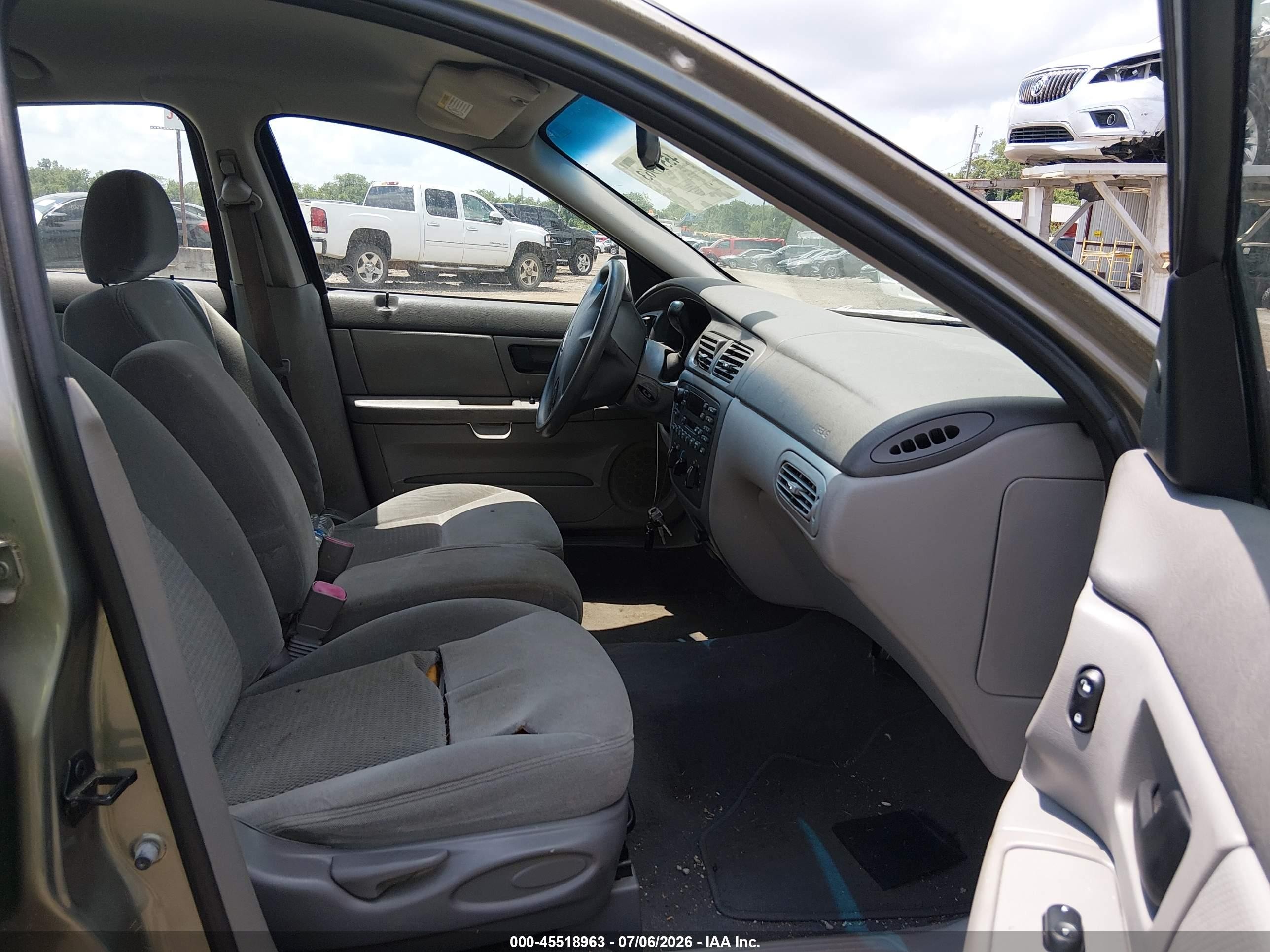 2003 Ford Taurus Se Gray vin: 1FAFP53U43G237058