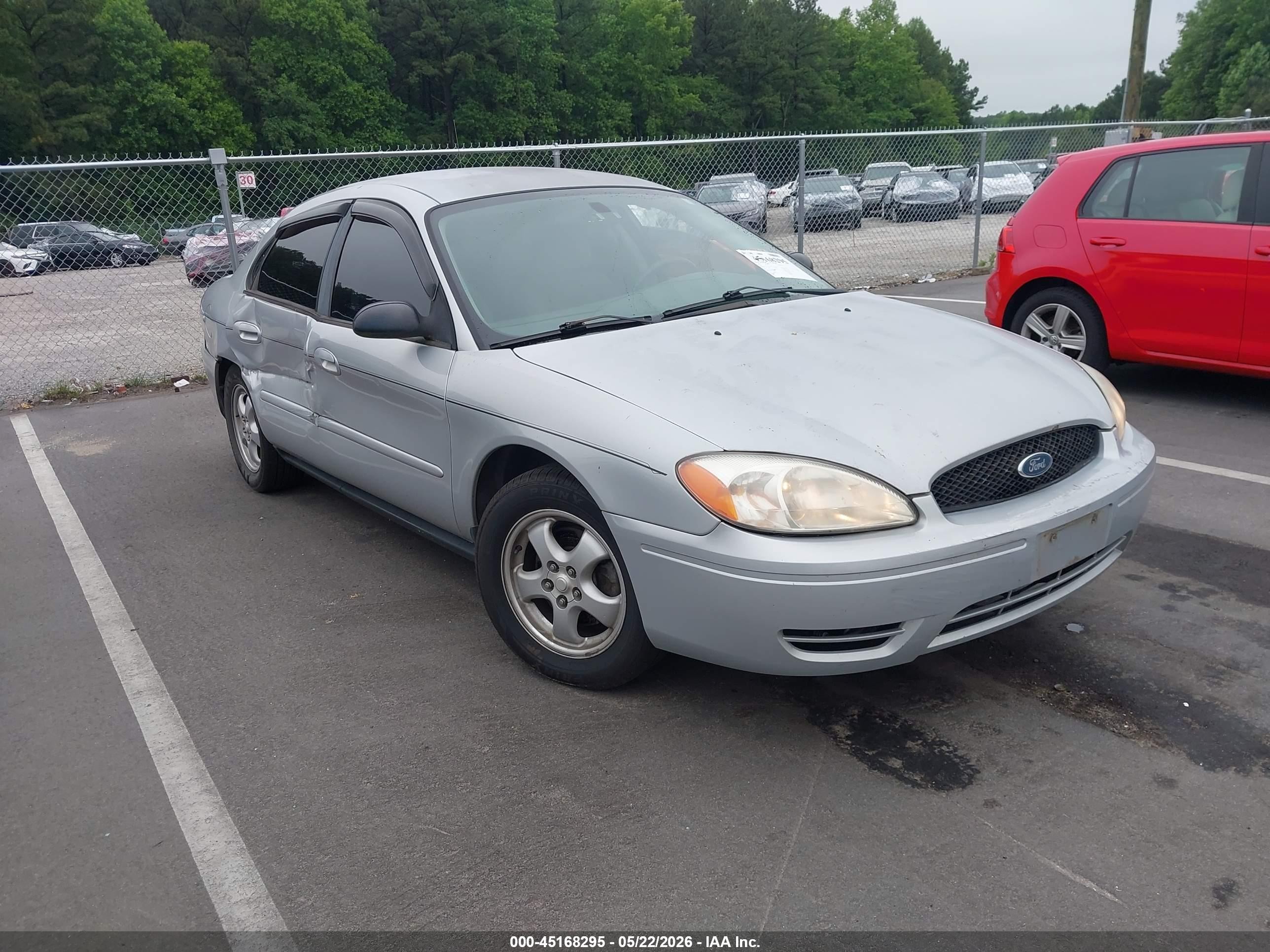 2004 Ford Taurus Se Silver vin: 1FAFP53U44A159417