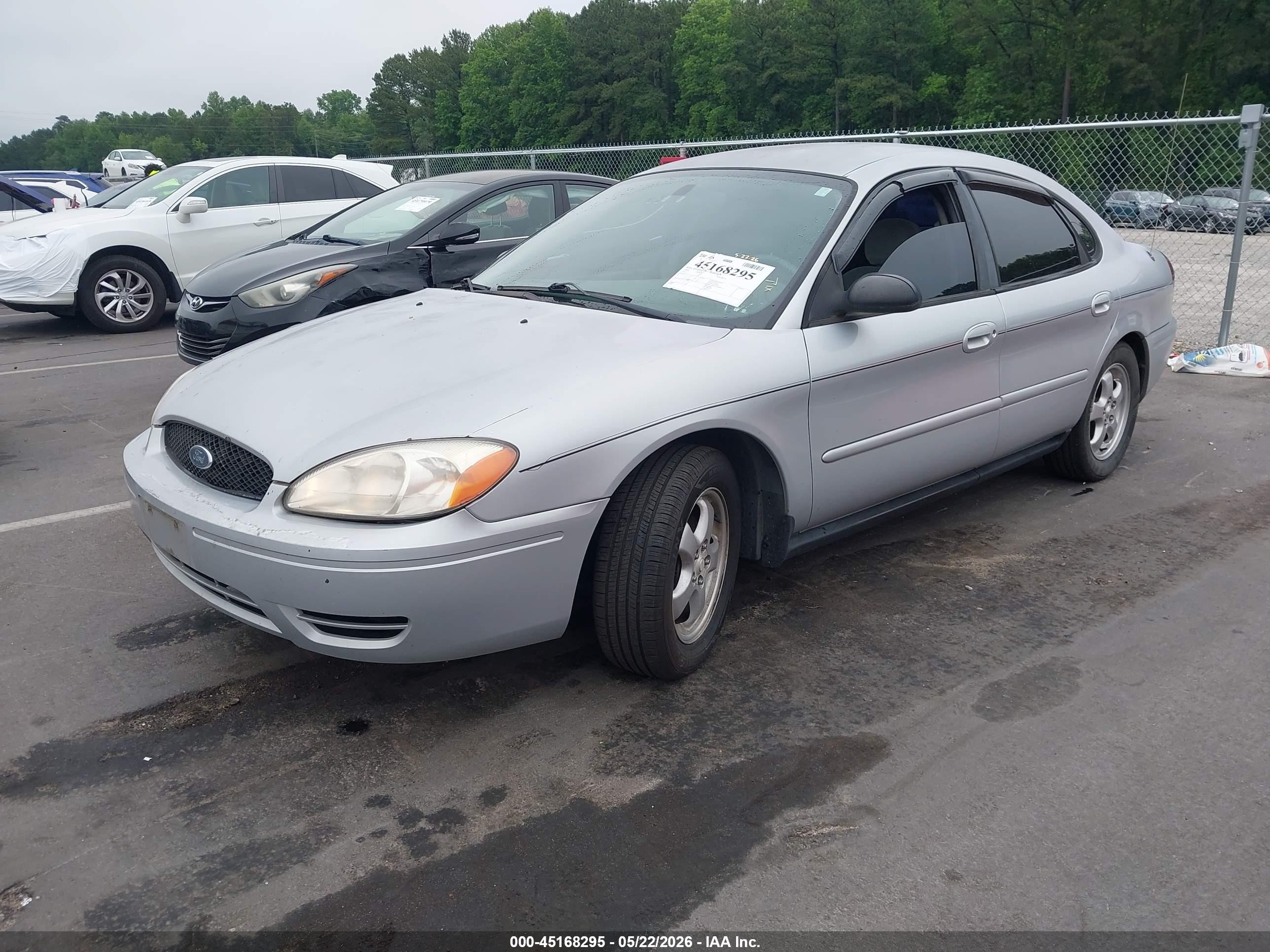 2004 Ford Taurus Se Серебряный vin: 1FAFP53U44A159417