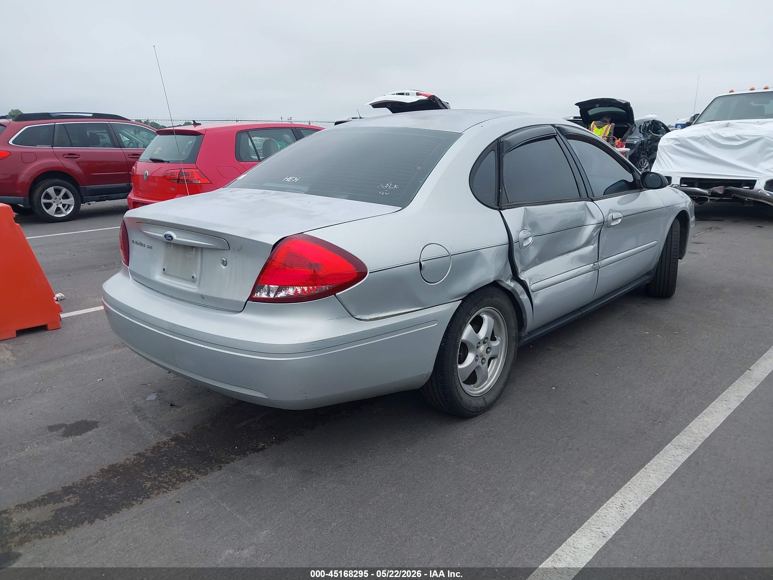 2004 Ford Taurus Se Серебряный vin: 1FAFP53U44A159417