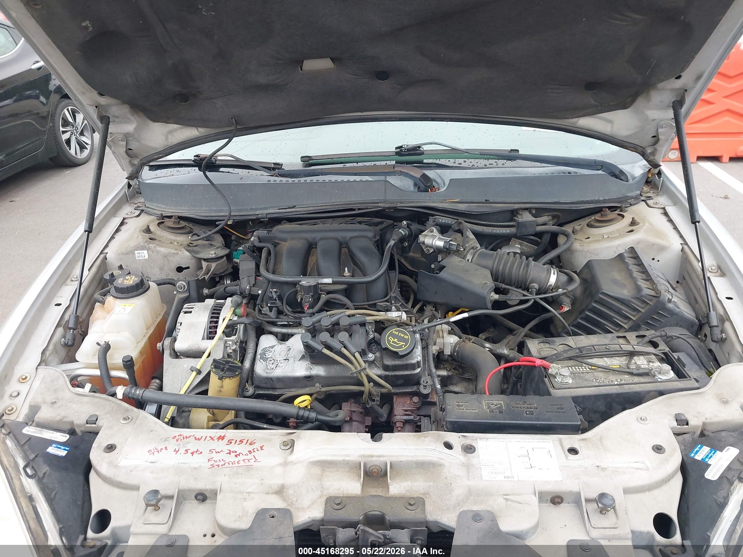 2004 Ford Taurus Se Серебряный vin: 1FAFP53U44A159417