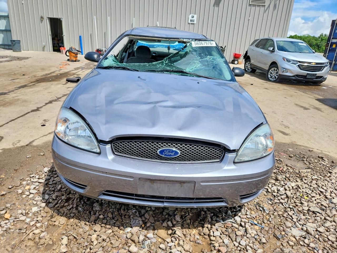 2006 Ford Taurus Se Silver vin: 1FAFP53U46A163213