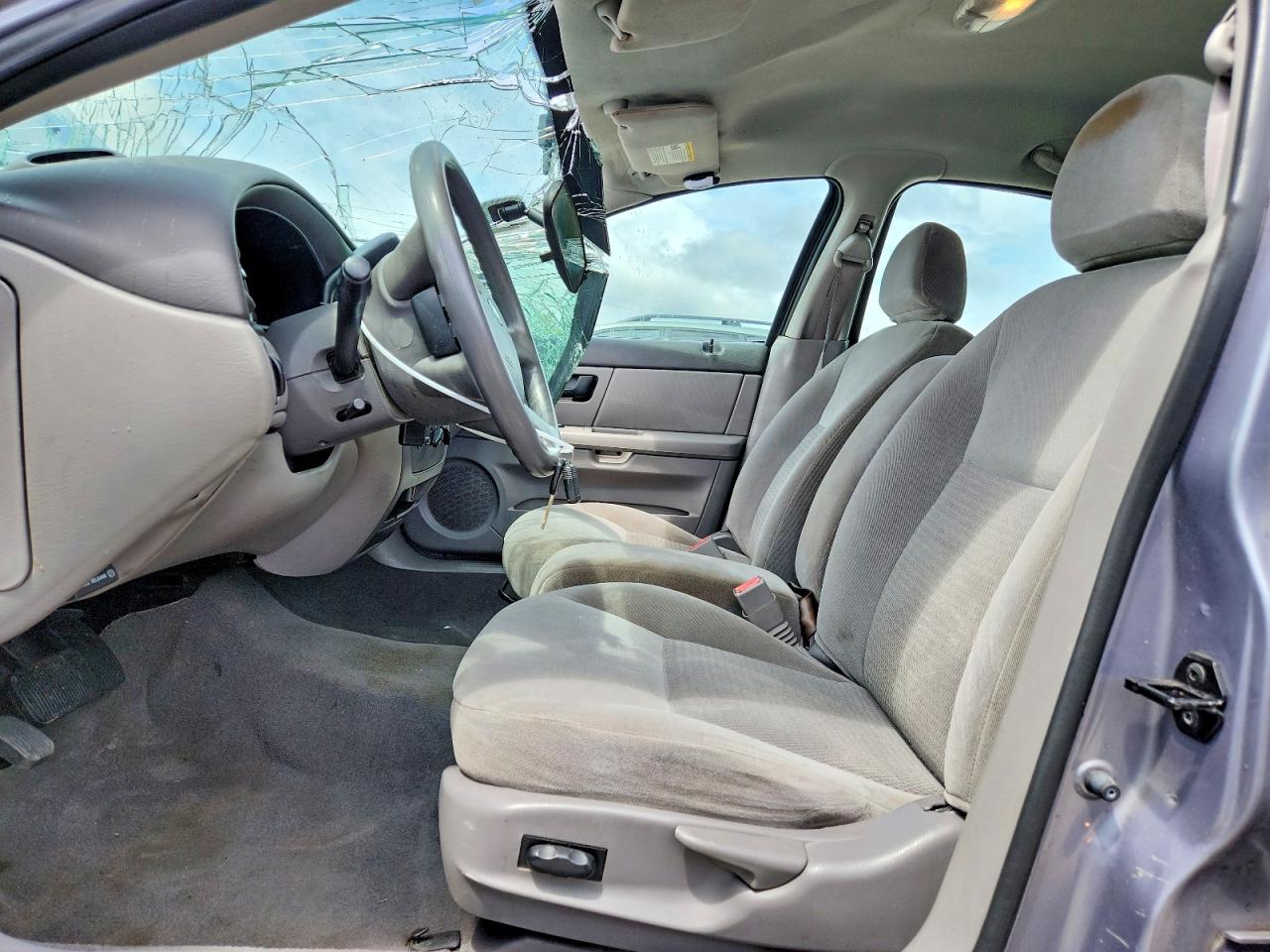 2006 Ford Taurus Se Silver vin: 1FAFP53U46A163213