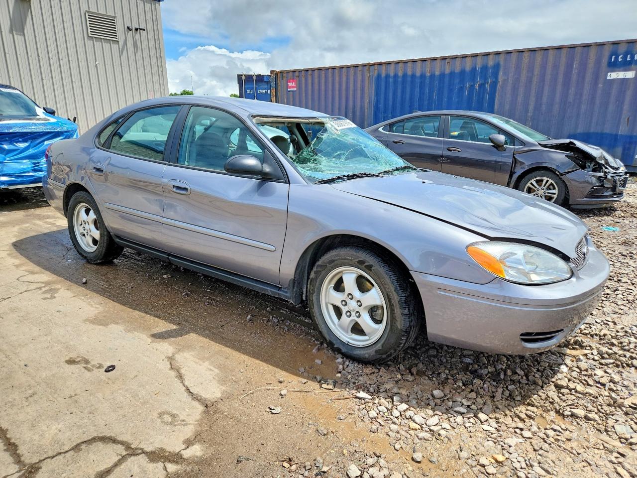 2006 Ford Taurus Se Silver vin: 1FAFP53U46A163213