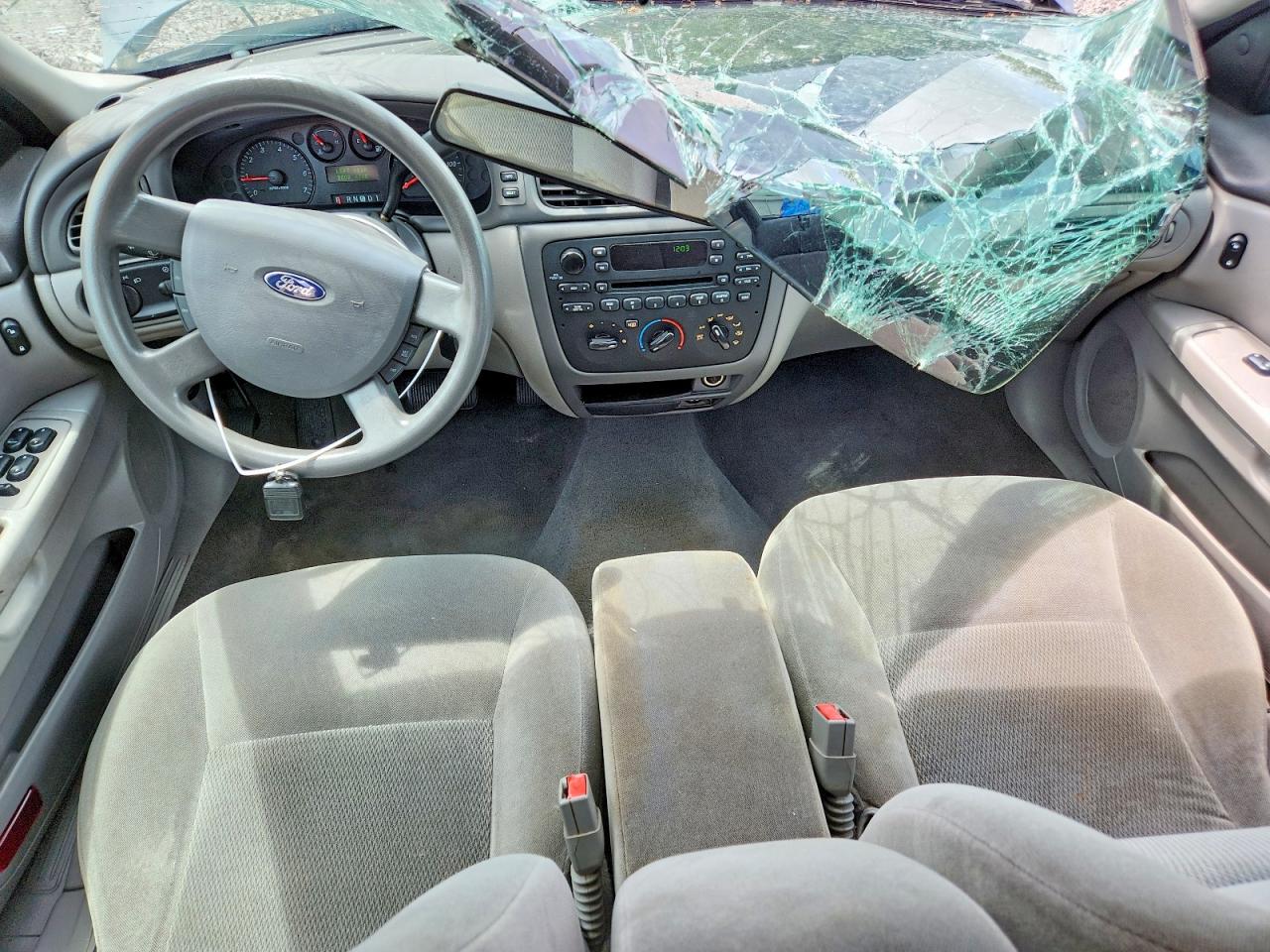 2006 Ford Taurus Se Silver vin: 1FAFP53U46A163213