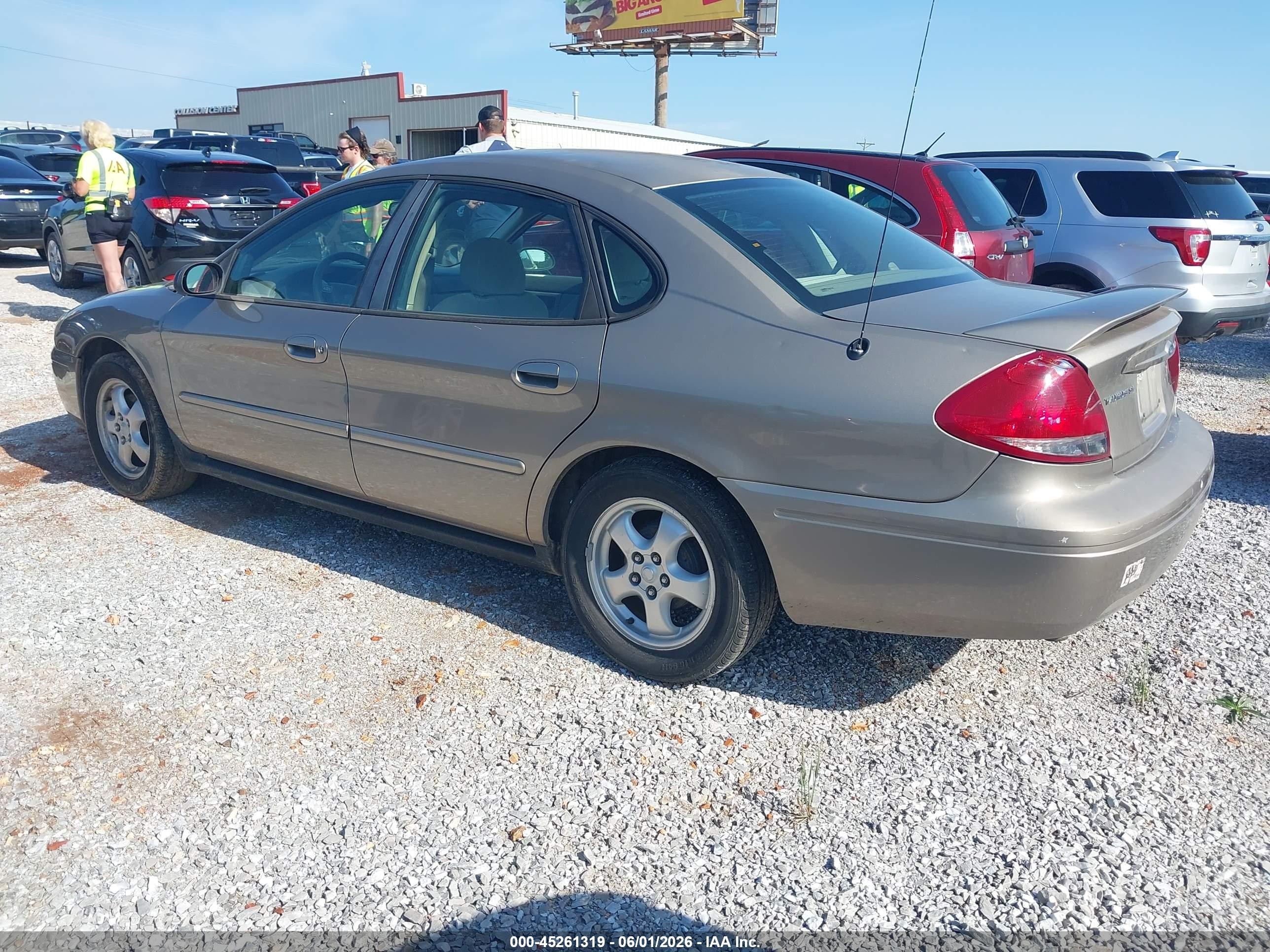 2006 Ford Taurus Se Tan vin: 1FAFP53U46A217500