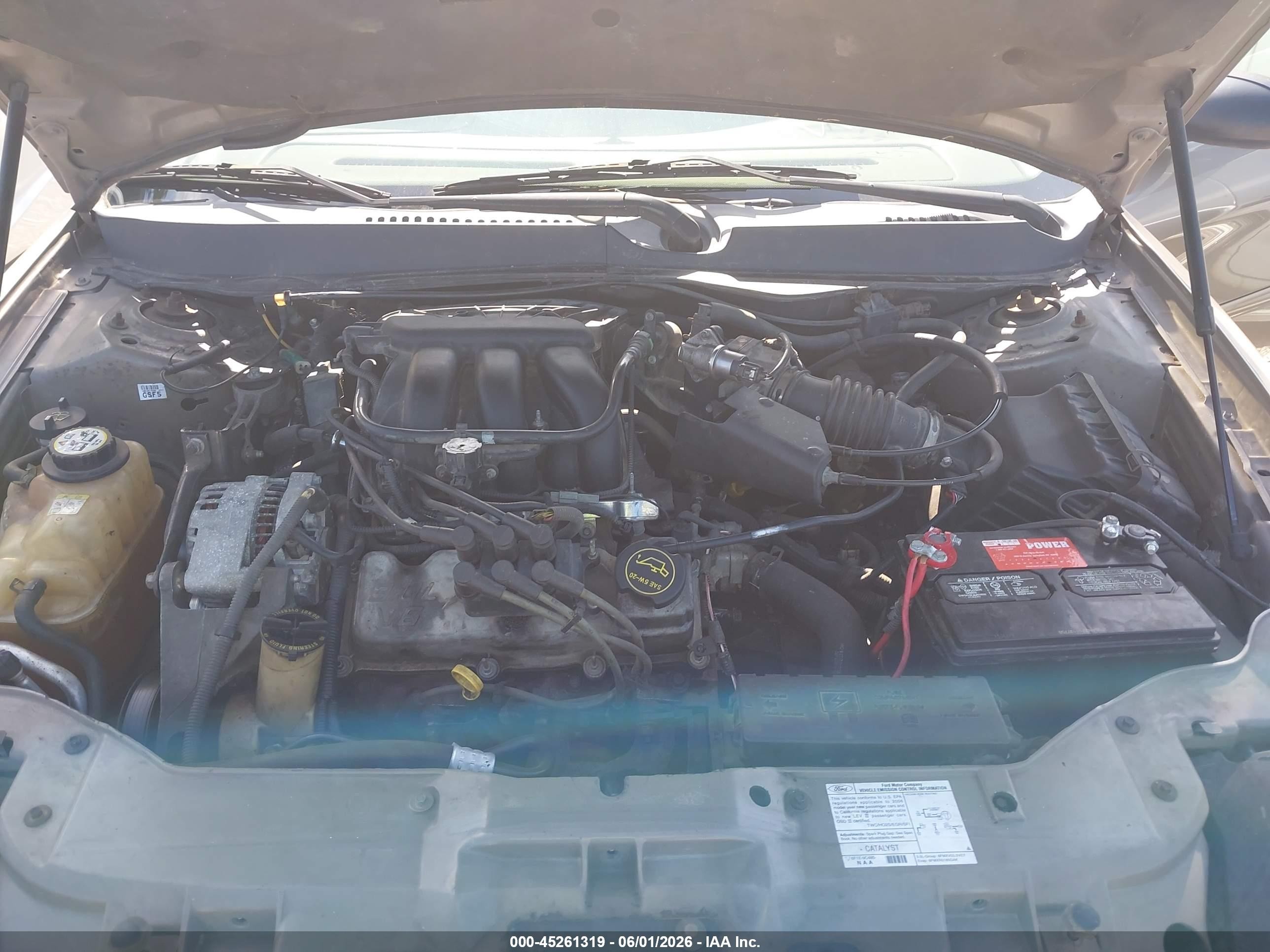 2006 Ford Taurus Se Tan vin: 1FAFP53U46A217500