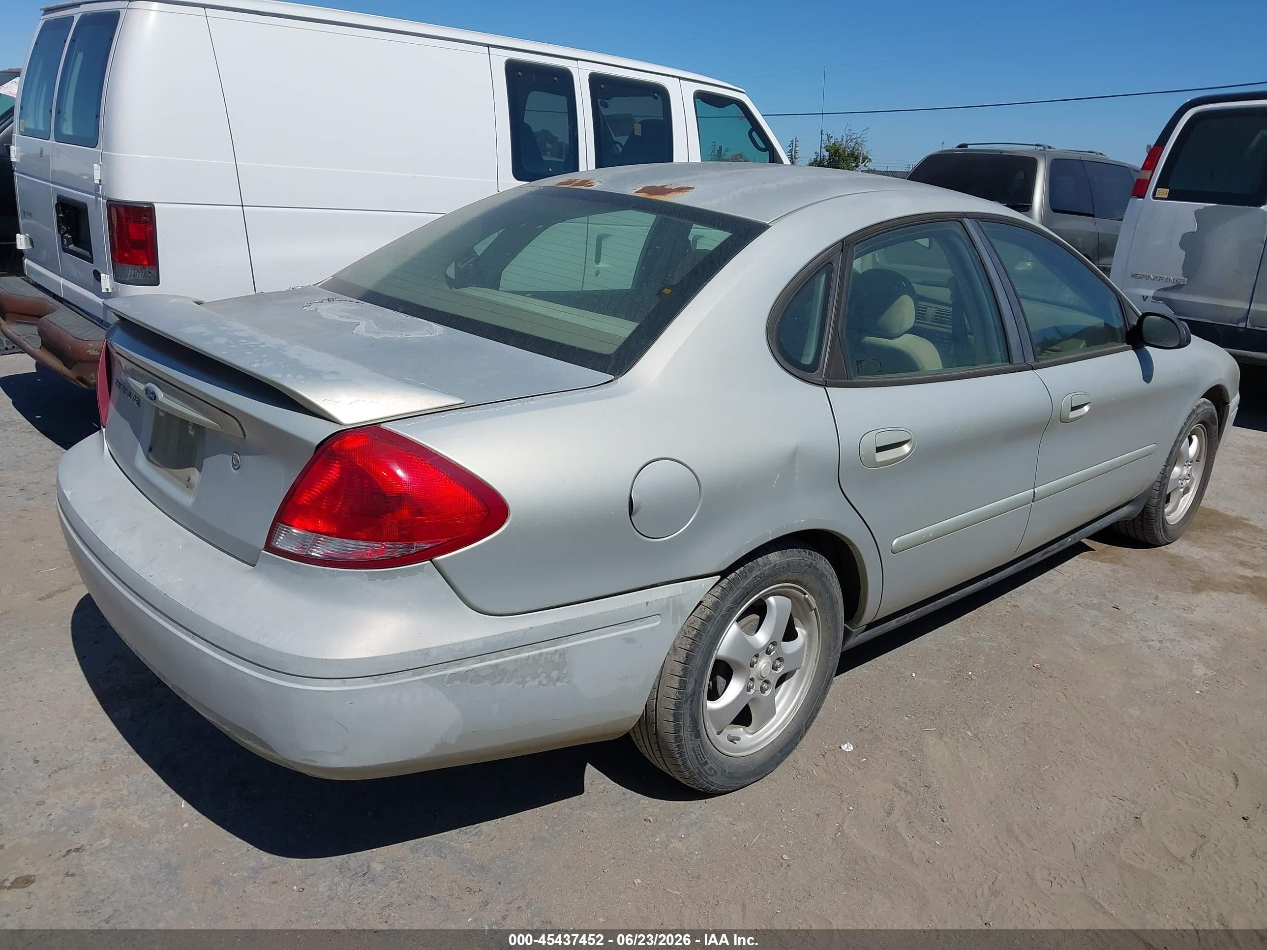 2006 Ford Taurus Se Gray vin: 1FAFP53U46A219456
