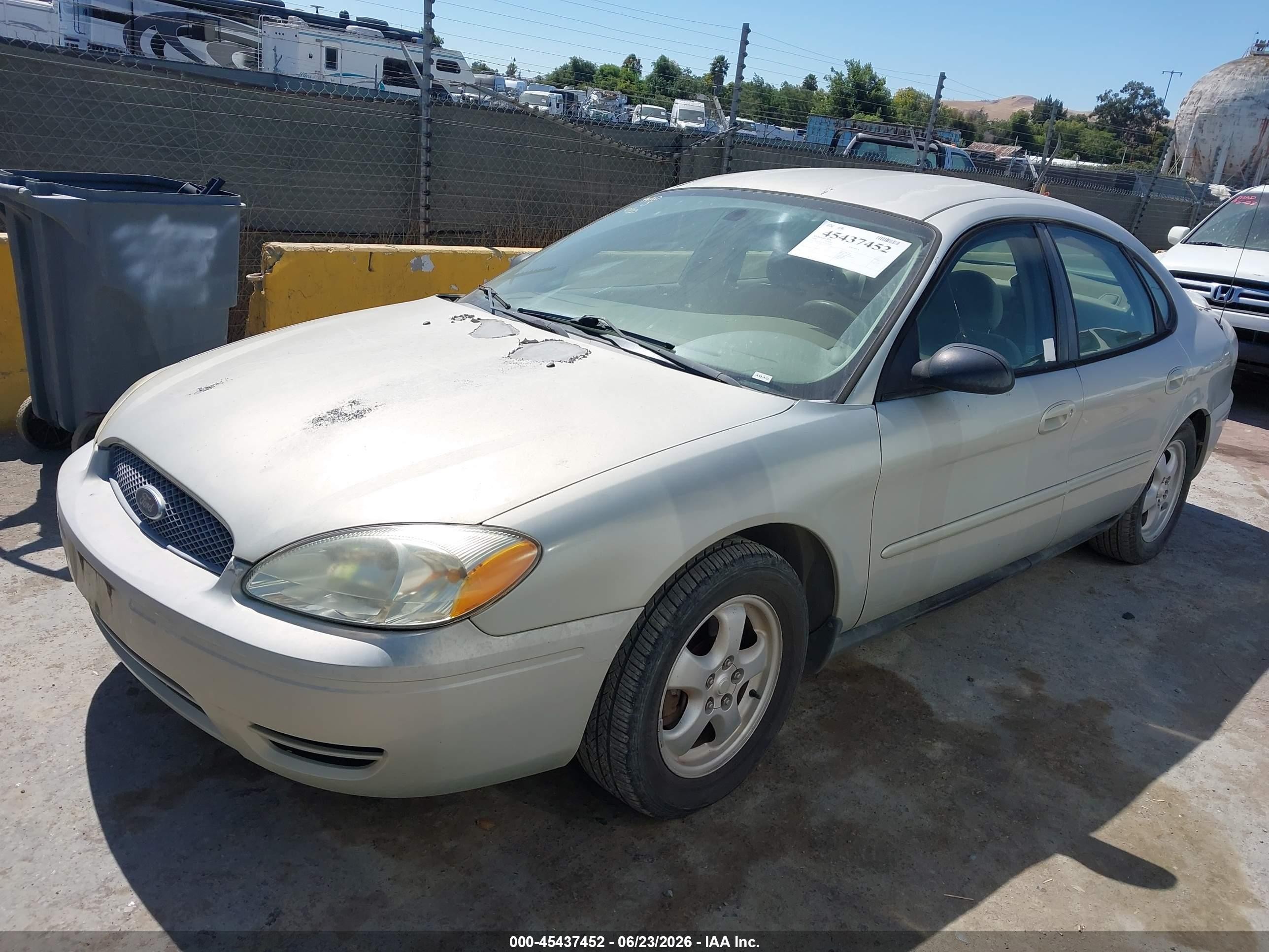 2006 Ford Taurus Se Gray vin: 1FAFP53U46A219456