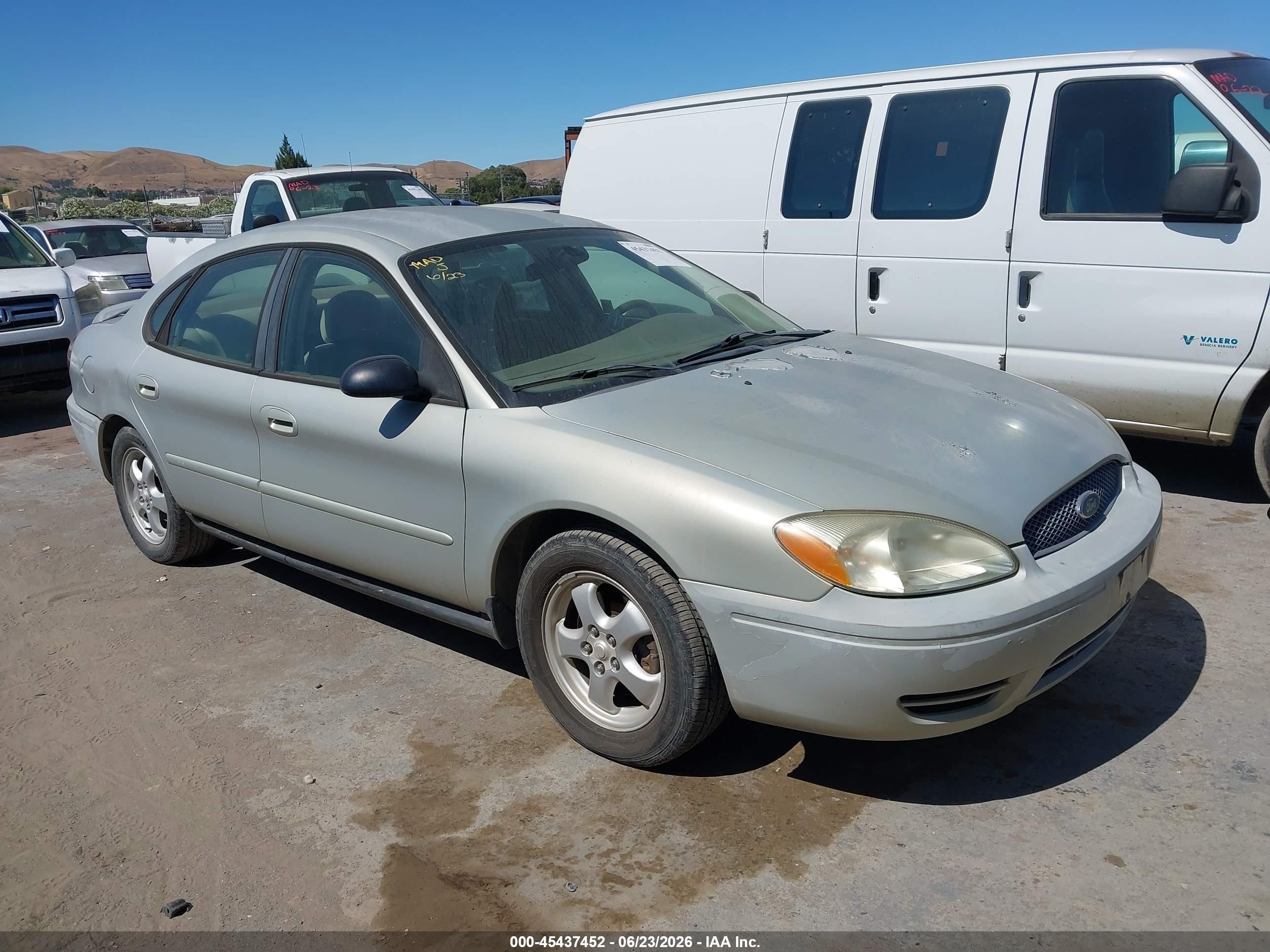 2006 Ford Taurus Se Gray vin: 1FAFP53U46A219456