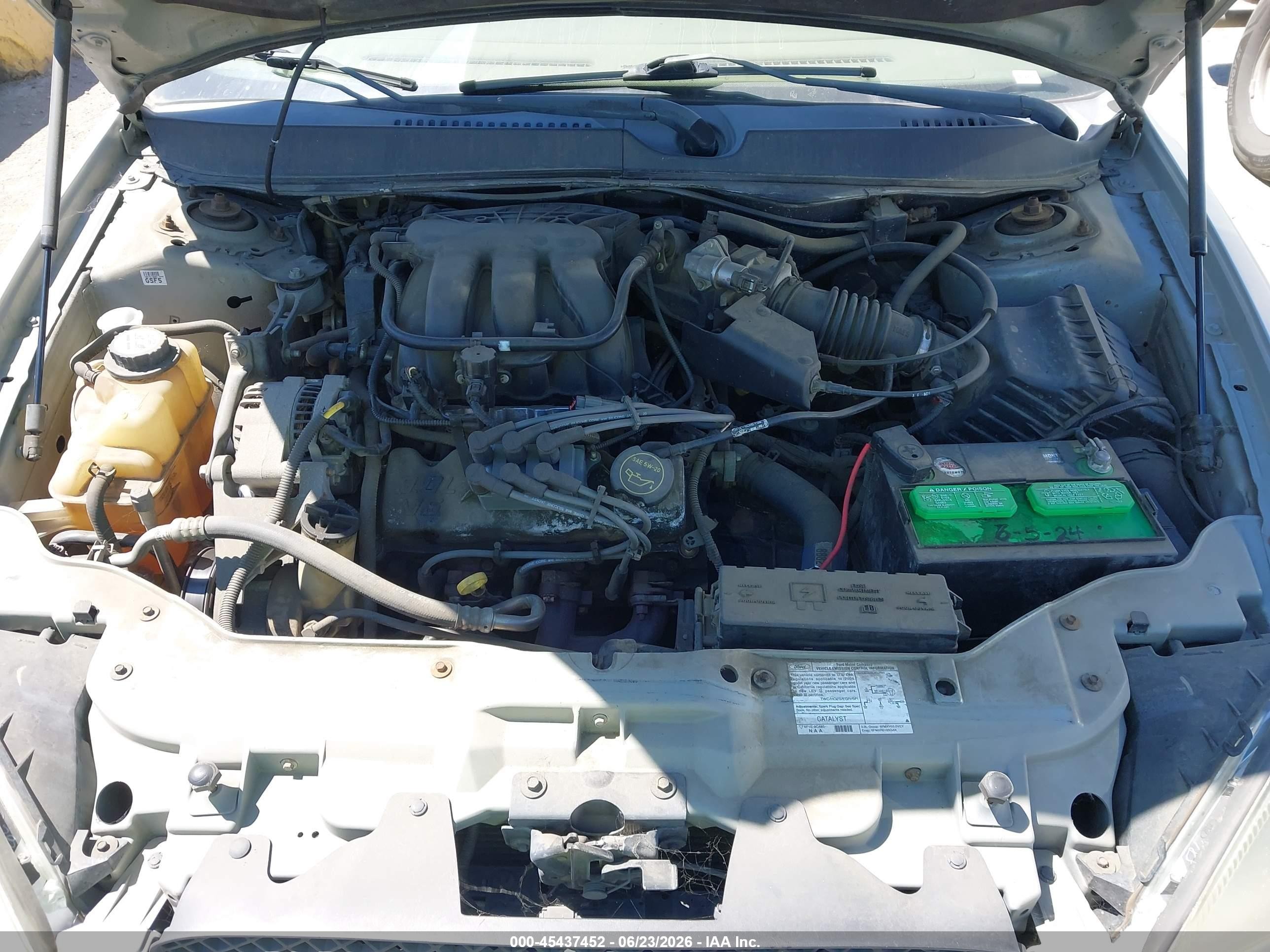 2006 Ford Taurus Se Gray vin: 1FAFP53U46A219456