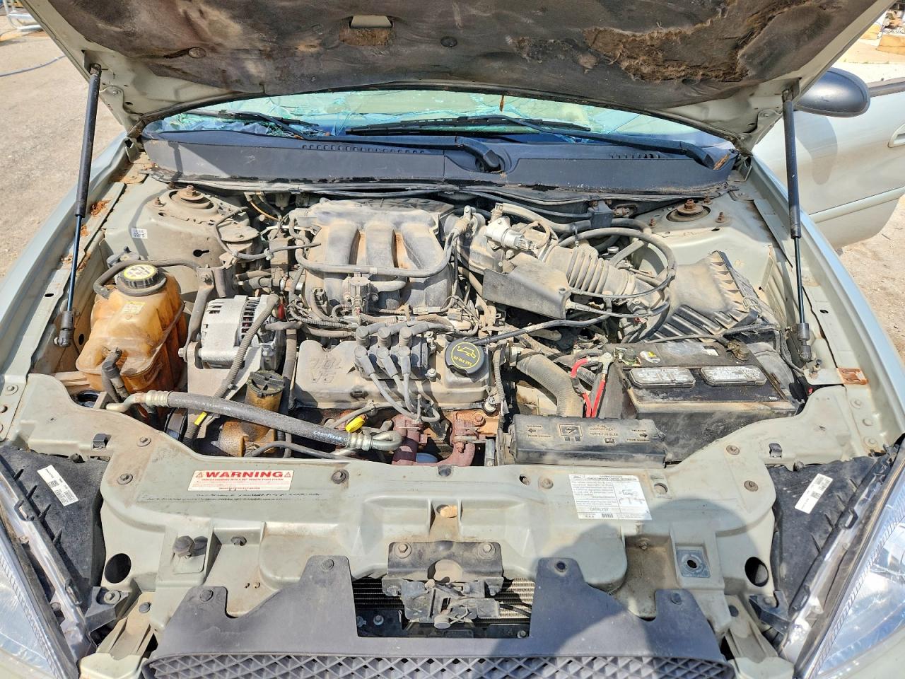2006 Ford Taurus Se Beige vin: 1FAFP53U46A220705