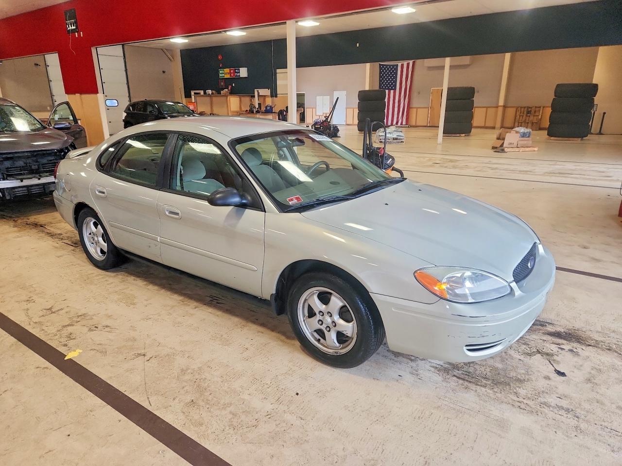 2007 Ford Taurus Se Золотой vin: 1FAFP53U47A183558