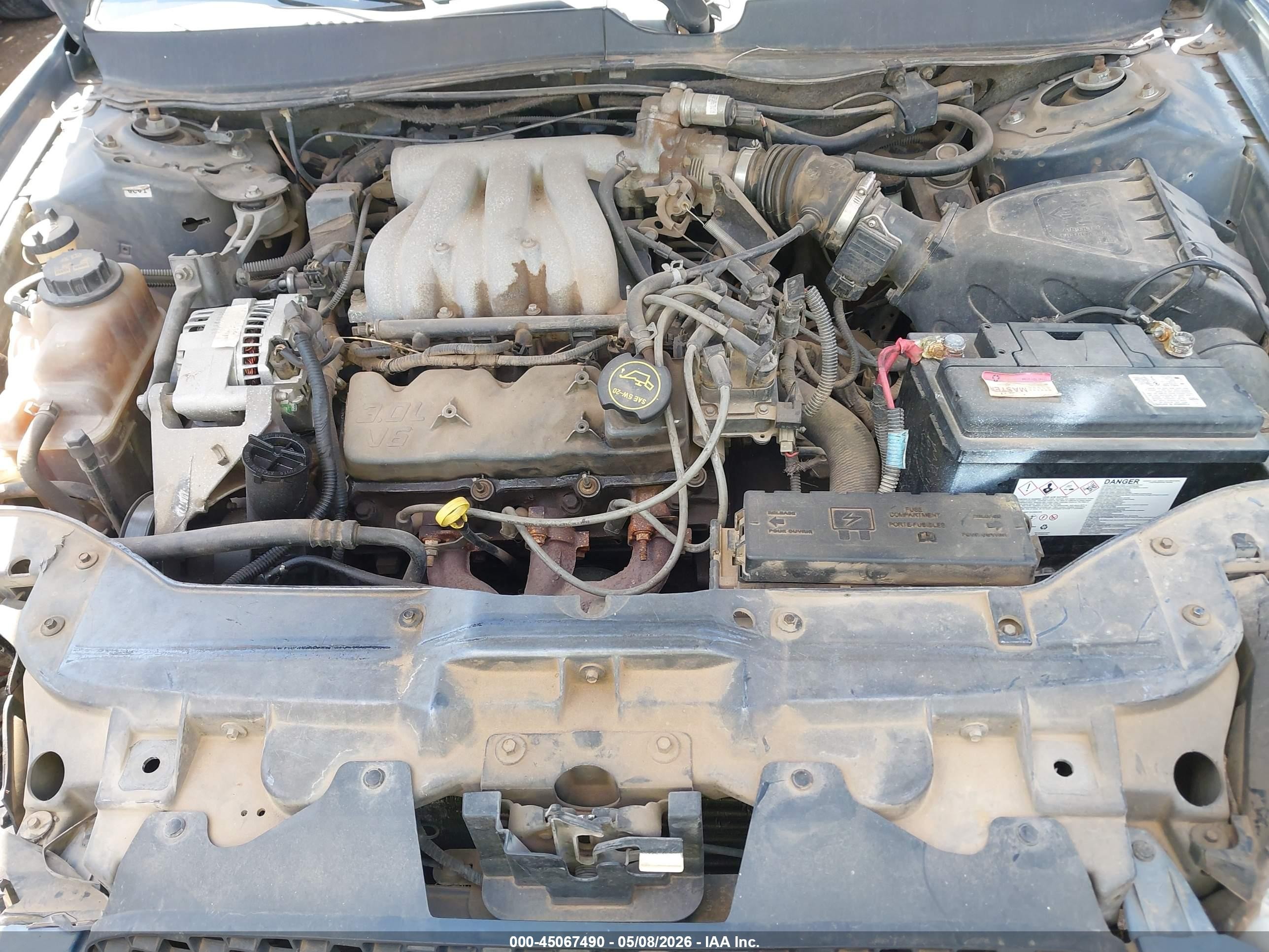 2000 Ford Taurus Se Blue vin: 1FAFP53U4YA266747