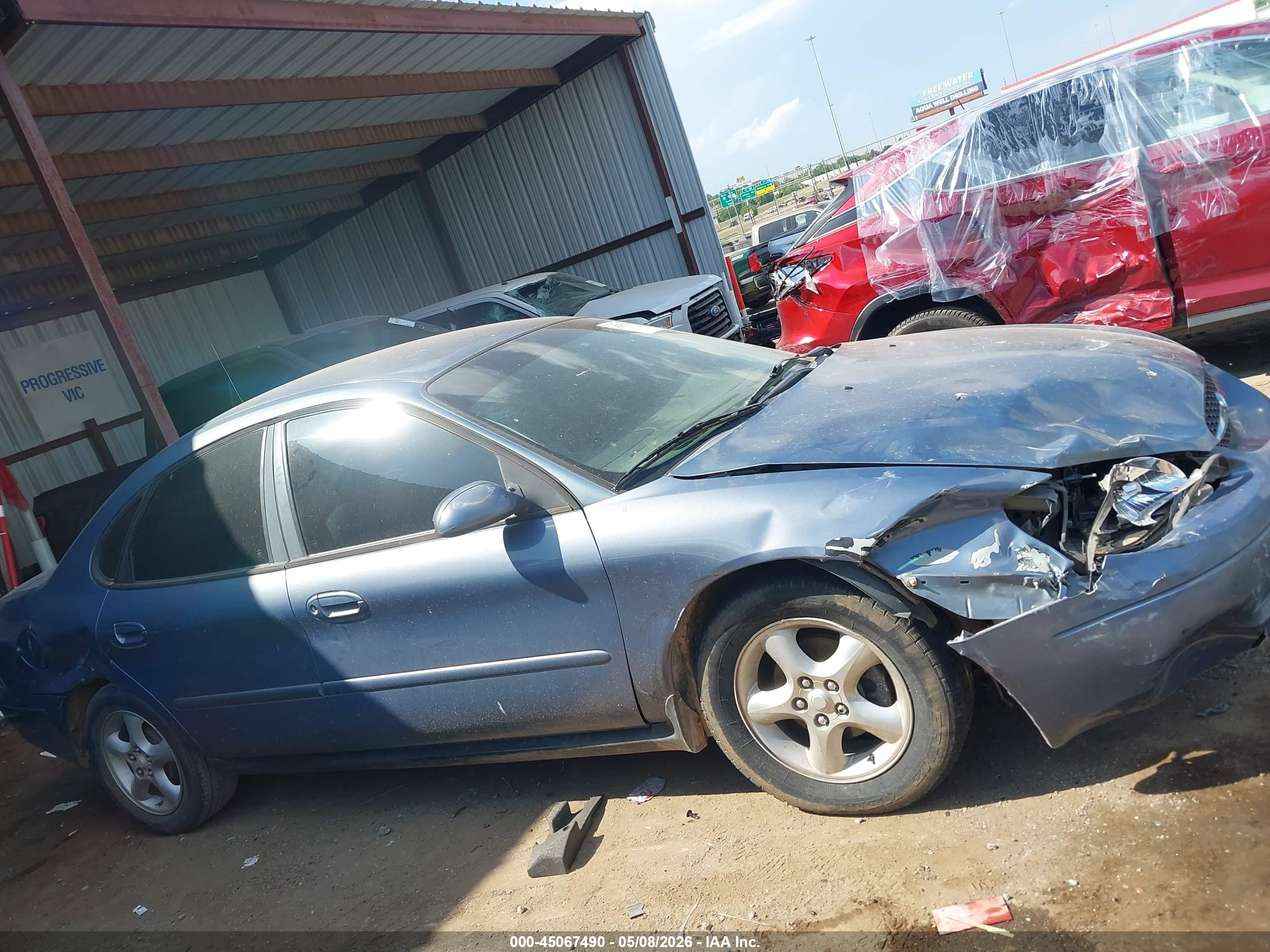 2000 Ford Taurus Se Blue vin: 1FAFP53U4YA266747