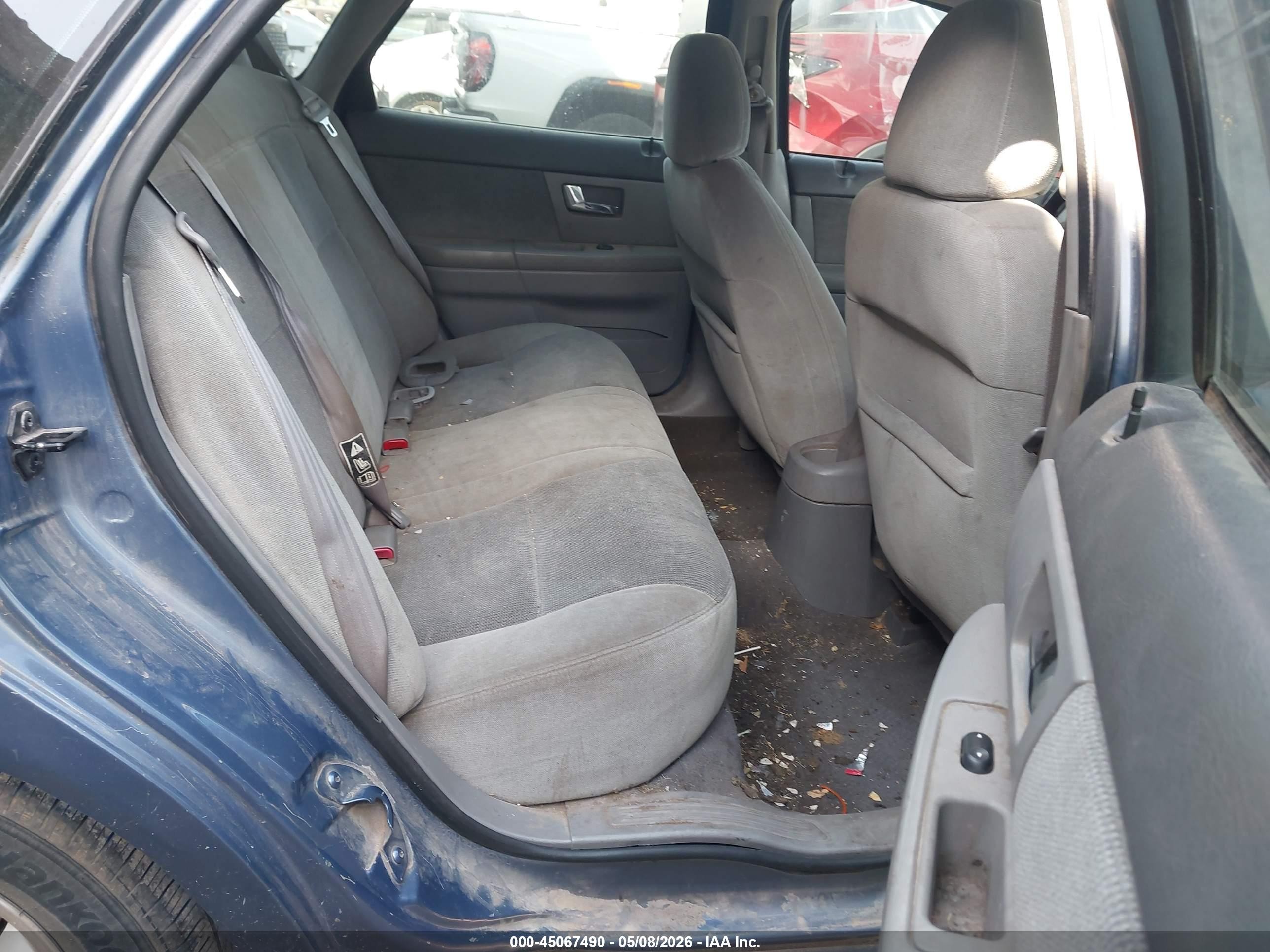 2000 Ford Taurus Se Blue vin: 1FAFP53U4YA266747
