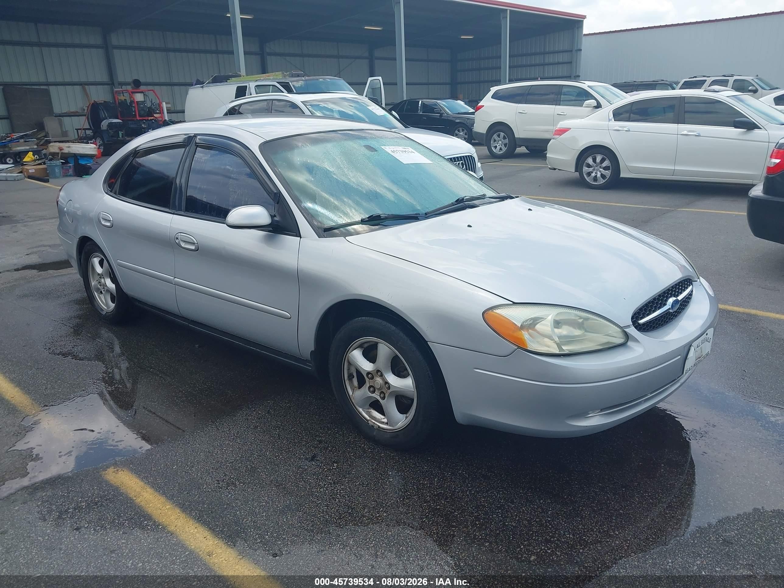 2003 Ford Taurus Se Silver vin: 1FAFP53U53A121726